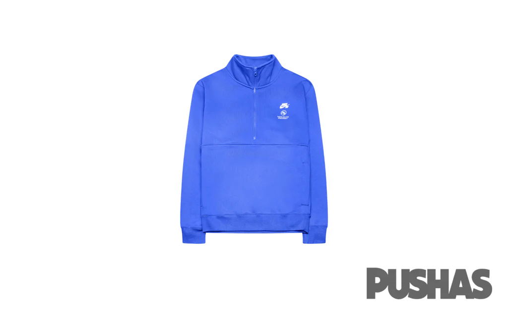 1/2 Zip Fleece Skate Top x Fly Streetwear 'Blue' (2023)