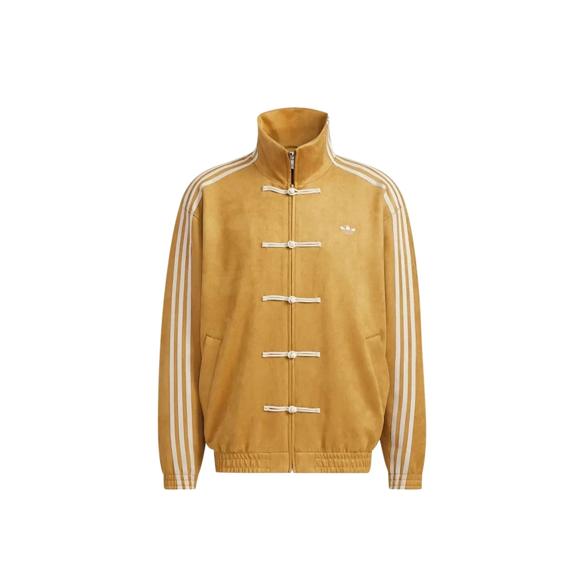 Adidas CTT Chinese Track Top 3.1 Gender Neutral Jacket (Asian Sizing) 'Oat' (2025)