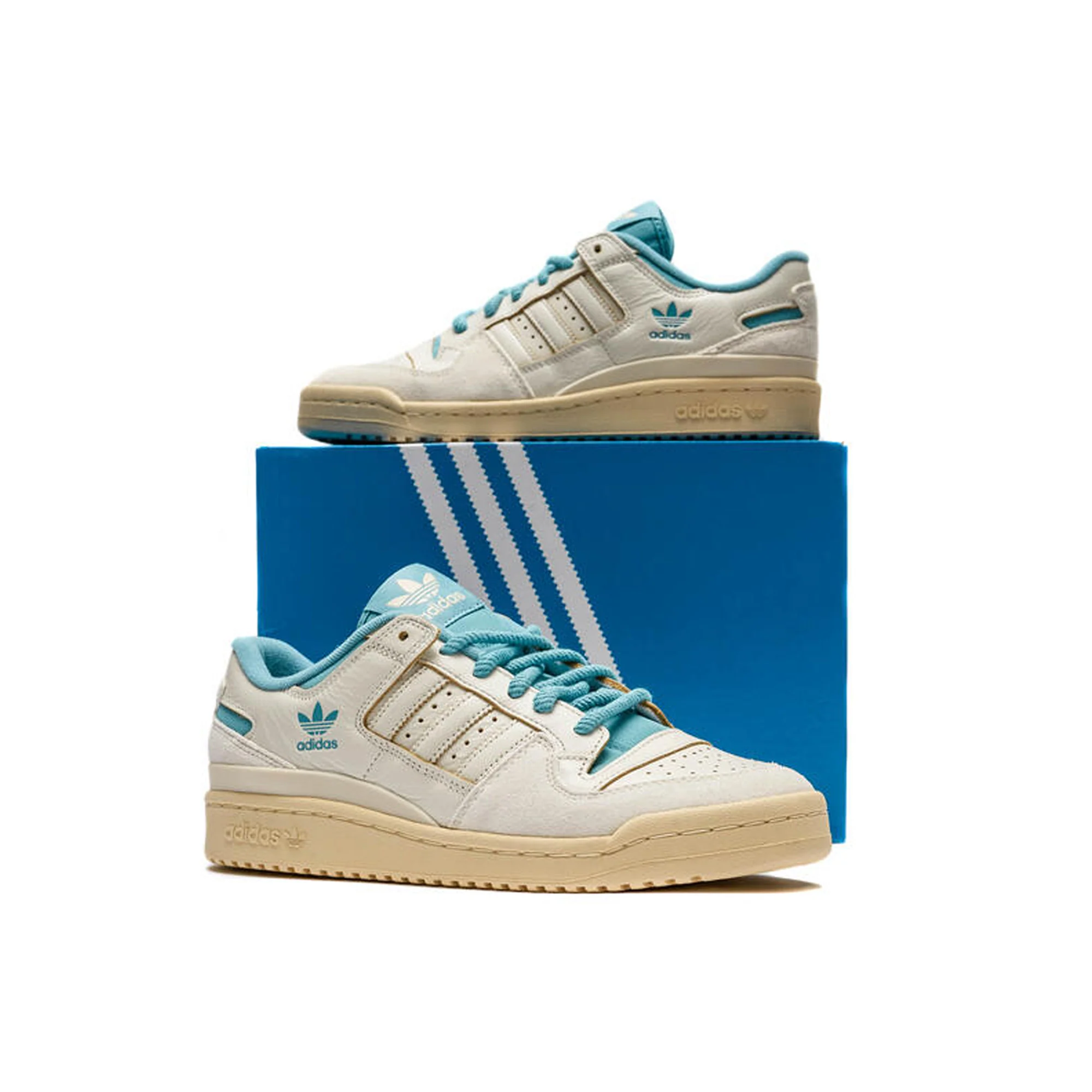 Adidas Forum 84 Low CL 'Off White Preloved Blue' (2023) - Image 6