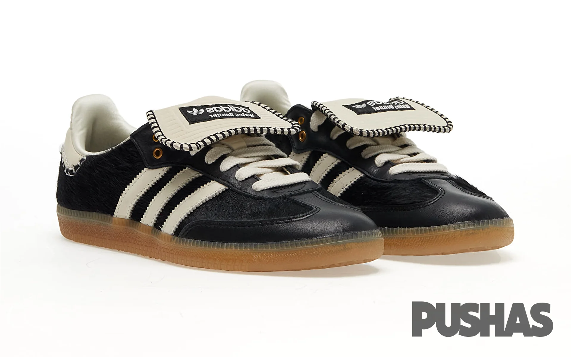 Adidas Samba Pony Tonal 'Wales Bonner Core Black' (2023) - Image 2