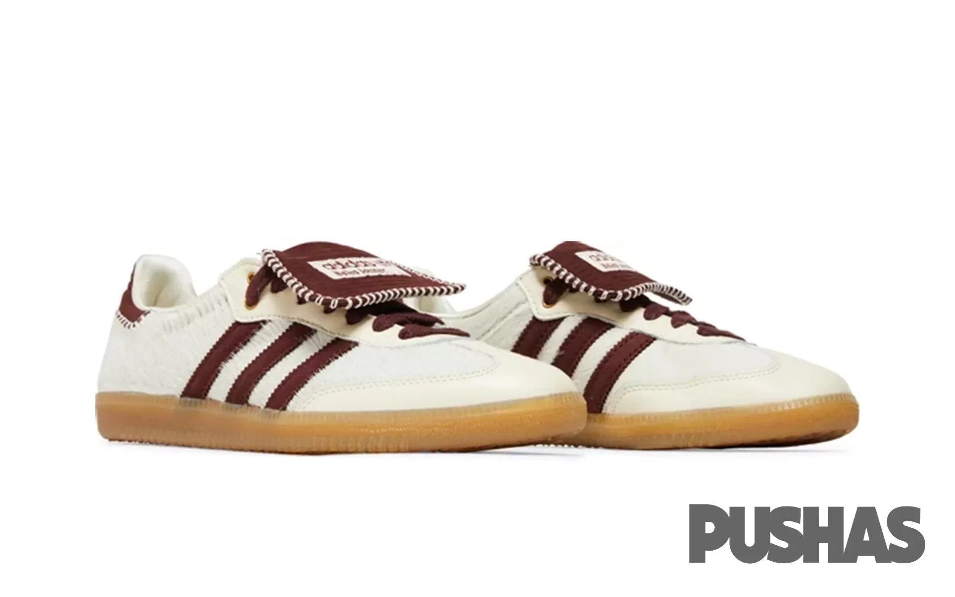 Adidas Samba Pony Tonal 'Wales Bonner Cream White' (2023) - Image 2