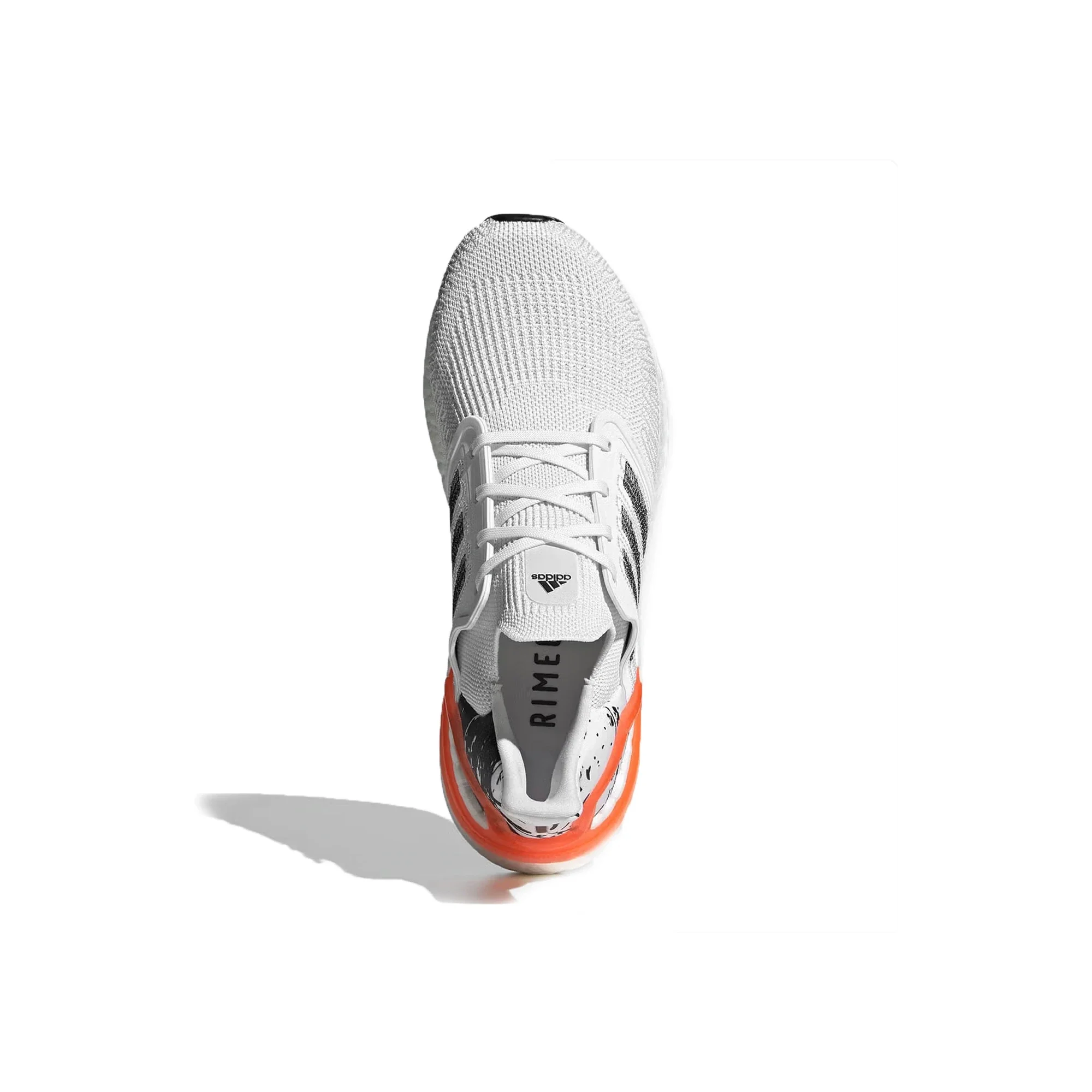 Adidas Ultra Boost 20 'White Orange Heel Pattern' (2020) - Image 6