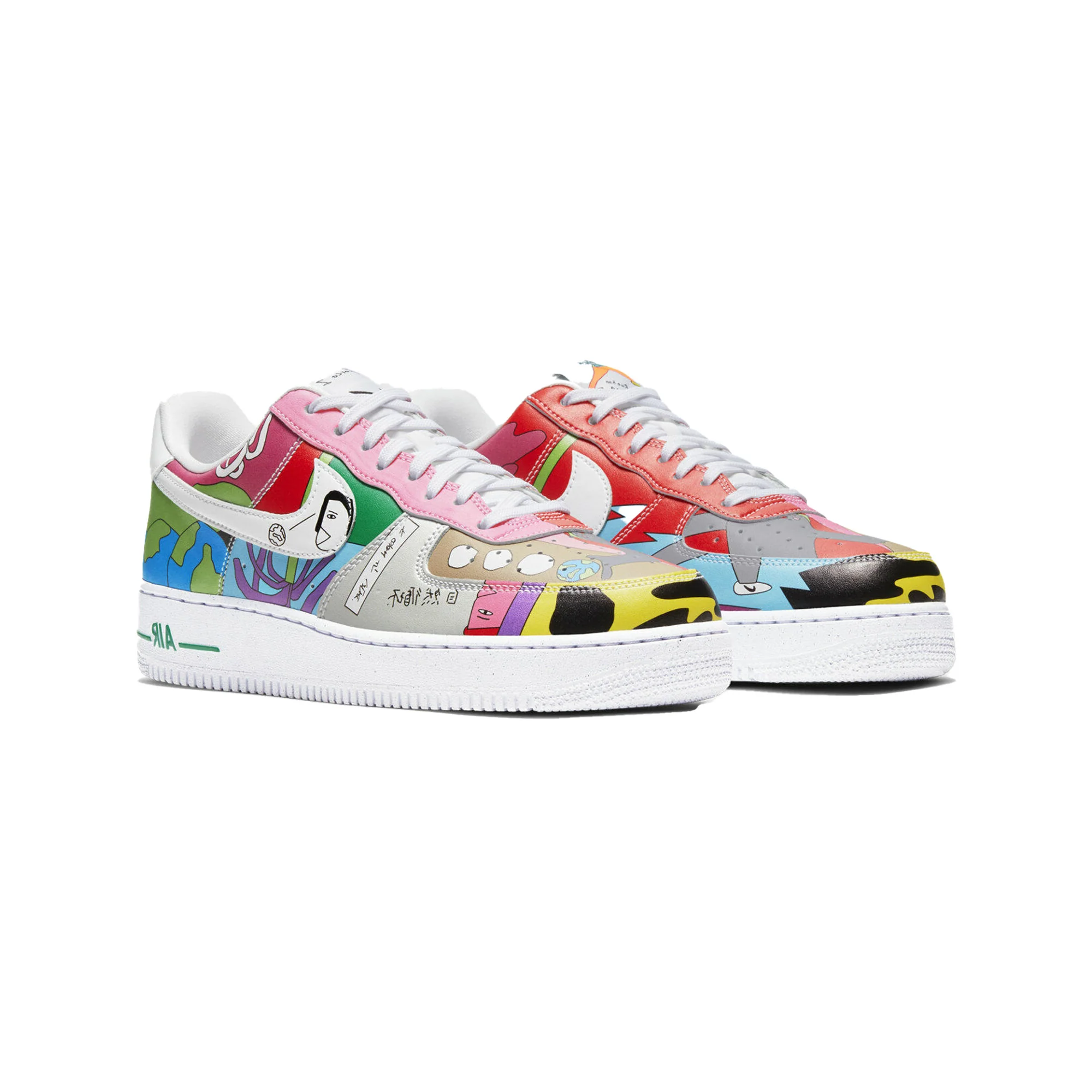 Air Force 1 x Ruohan Wang 'Flyleather' - Image 2