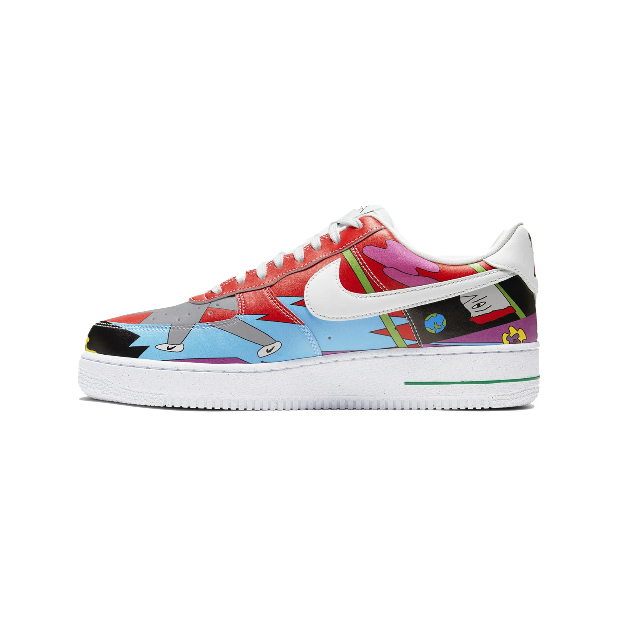 Air Force 1 x Ruohan Wang 'Flyleather' - Image 3
