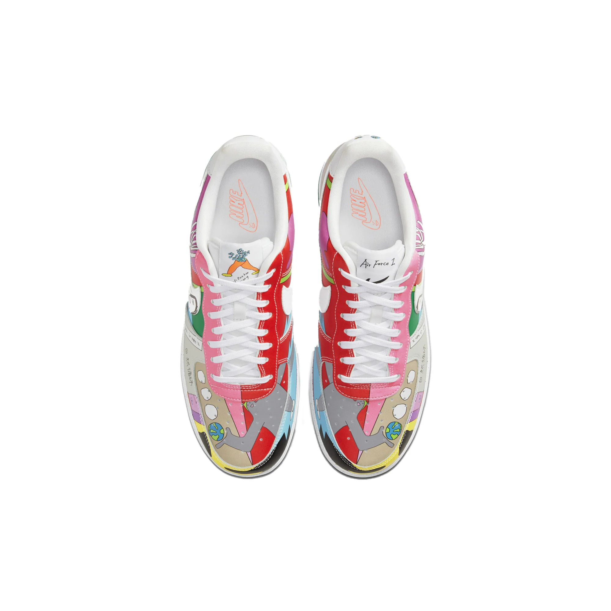 Air Force 1 x Ruohan Wang 'Flyleather' - Image 5