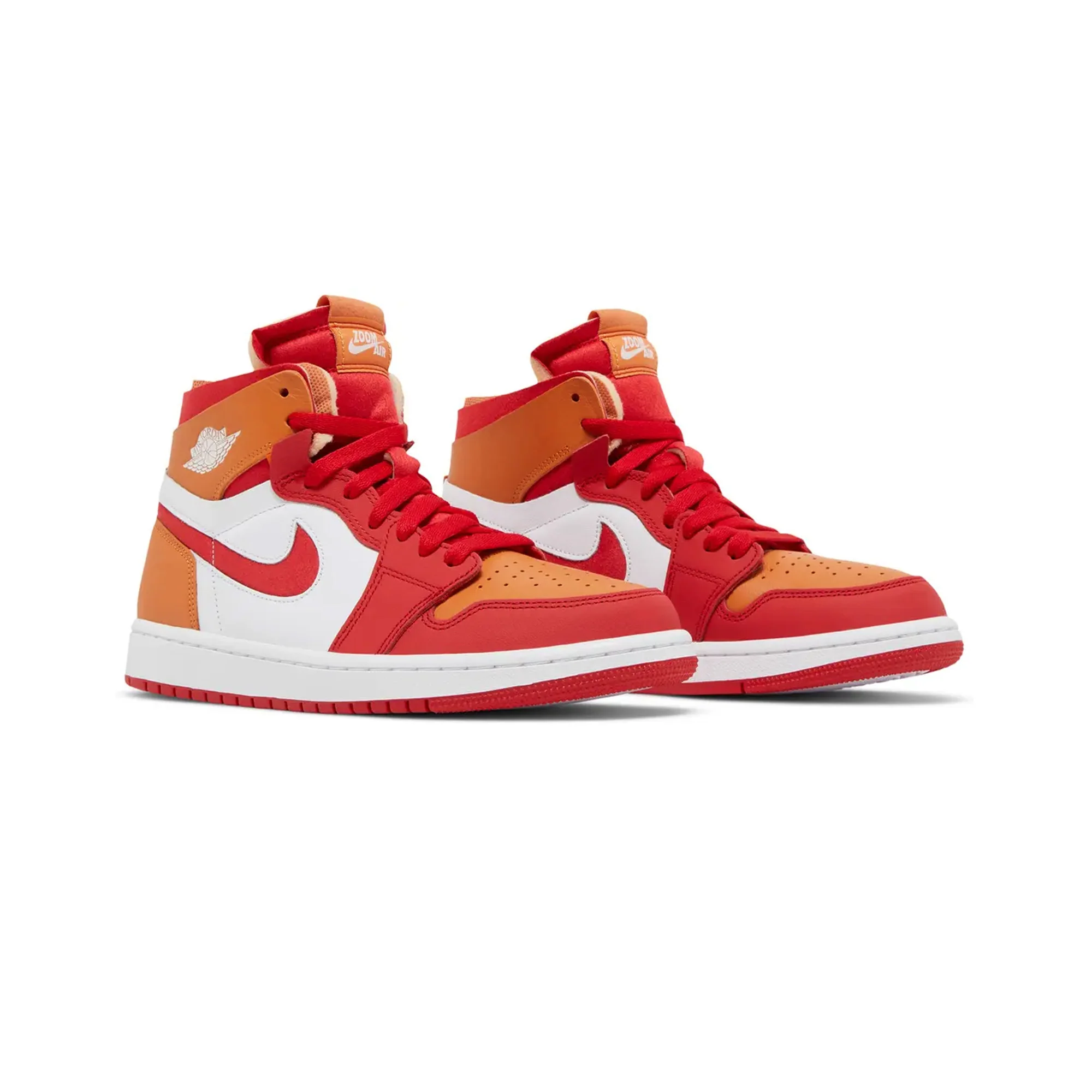 Air Jordan 1 High Zoom Air CMFT 'Fire Red Hot Curry' Women's (2022) - Image 2