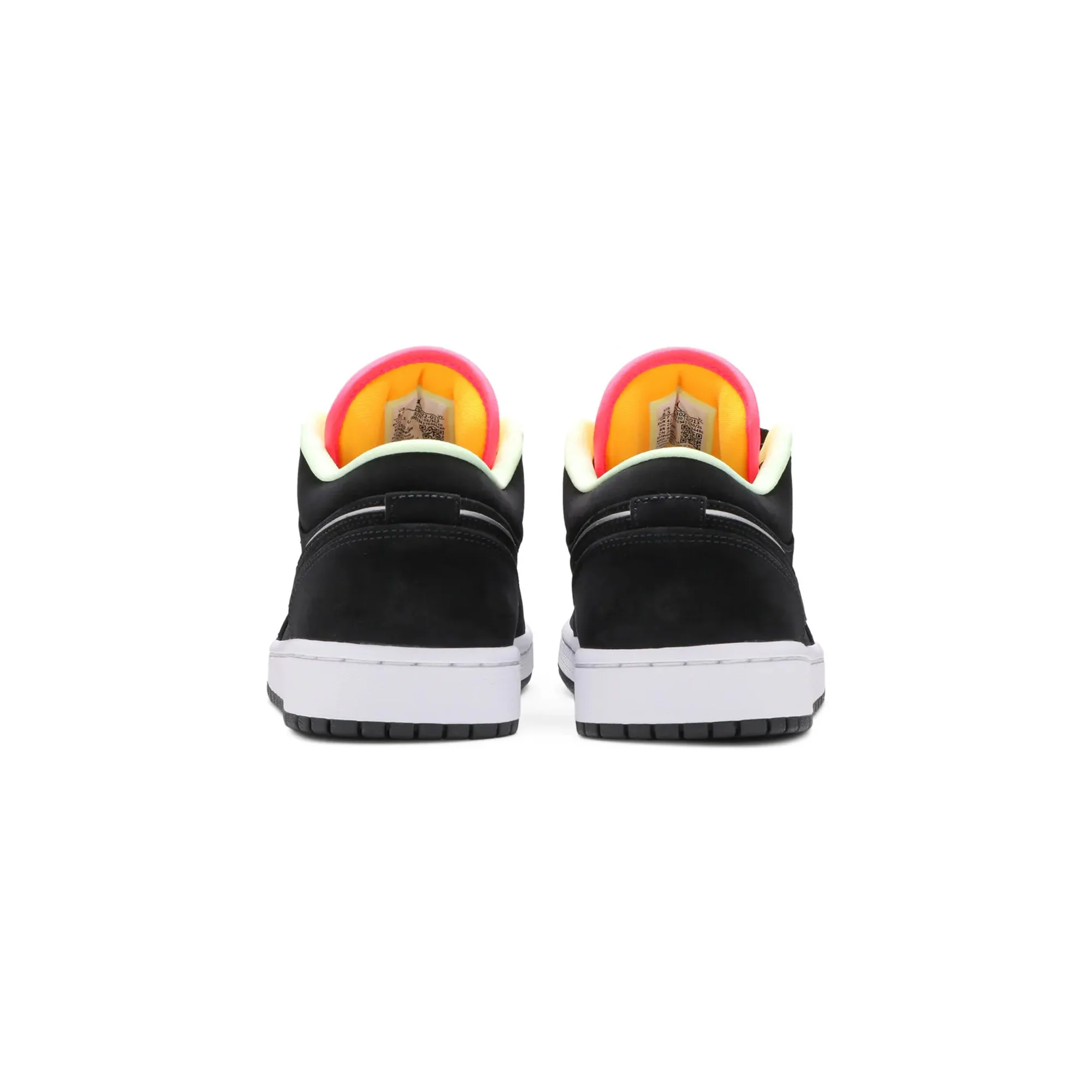 Air Jordan 1 Low 'Black Aurora Green Laser Orange' (2020) - Image 4