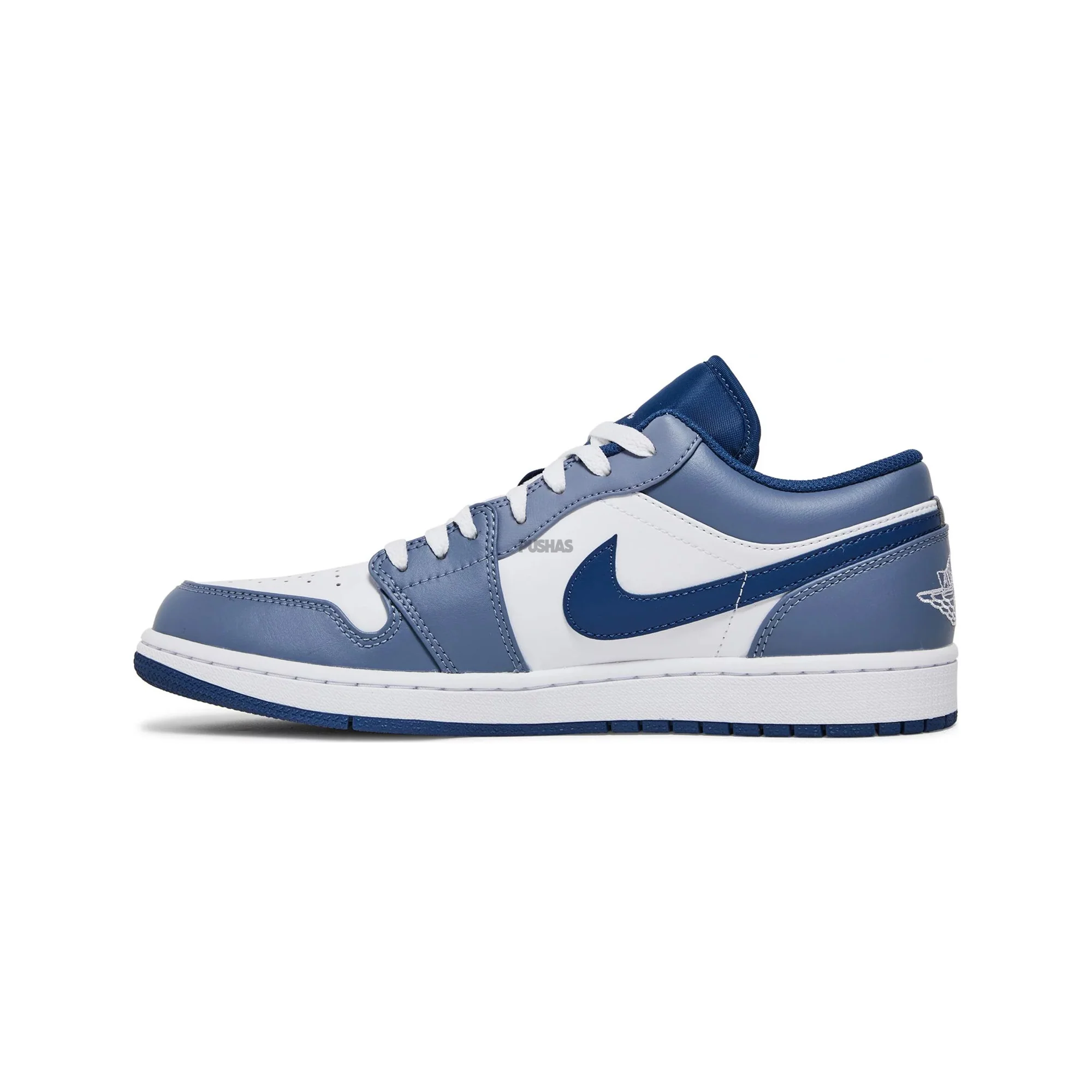 Air Jordan 1 Low 'Slate Blue Navy' GS (2022) - Image 5