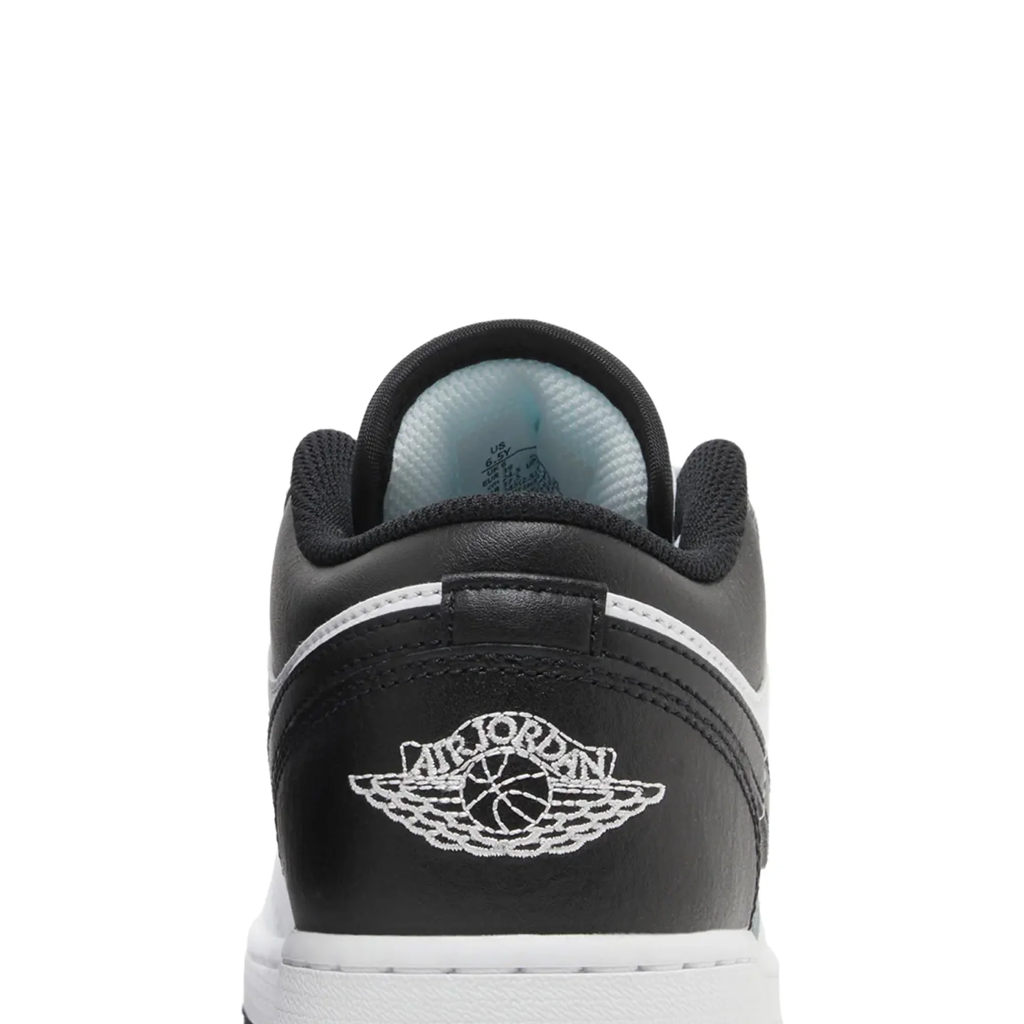 Air Jordan 1 Low 'White Black' GS (2023) - Image 7