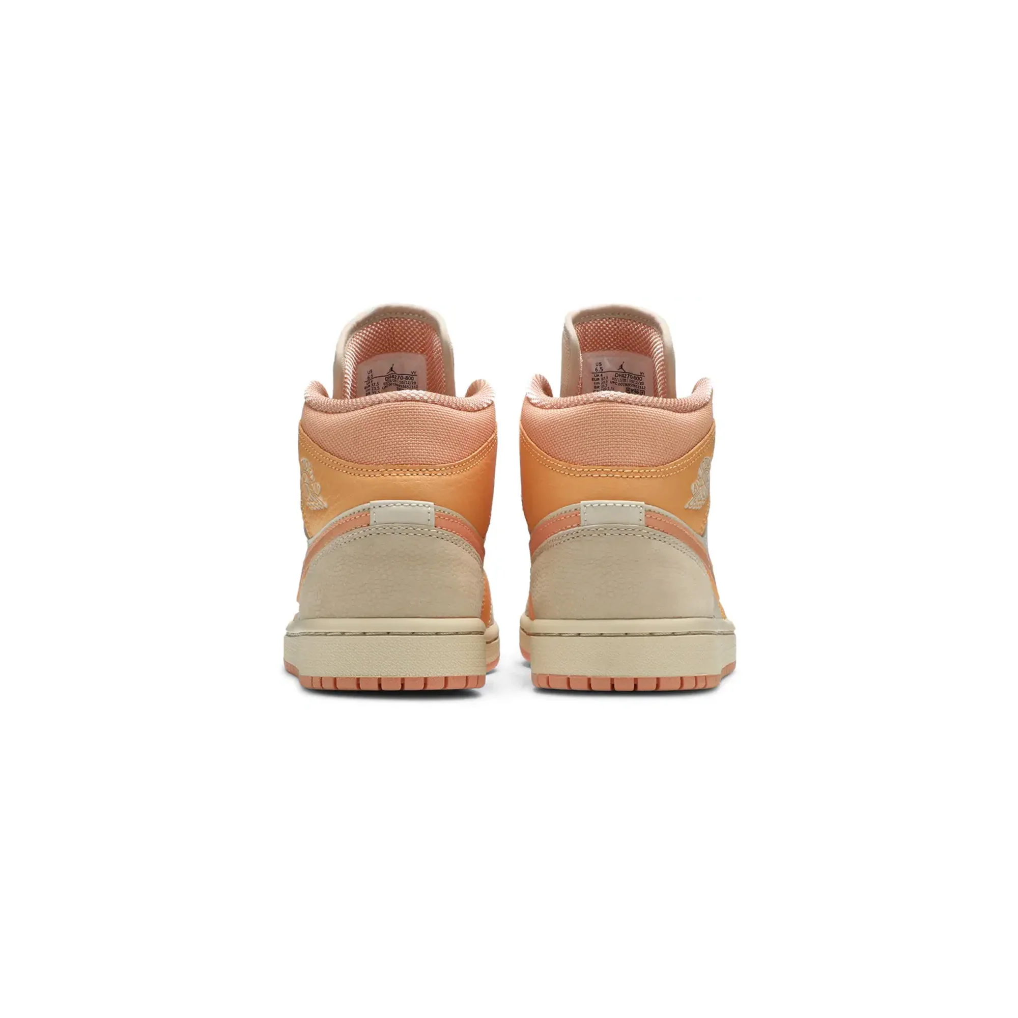 Air Jordan 1 Mid 'Apricot Orange' W - Image 4