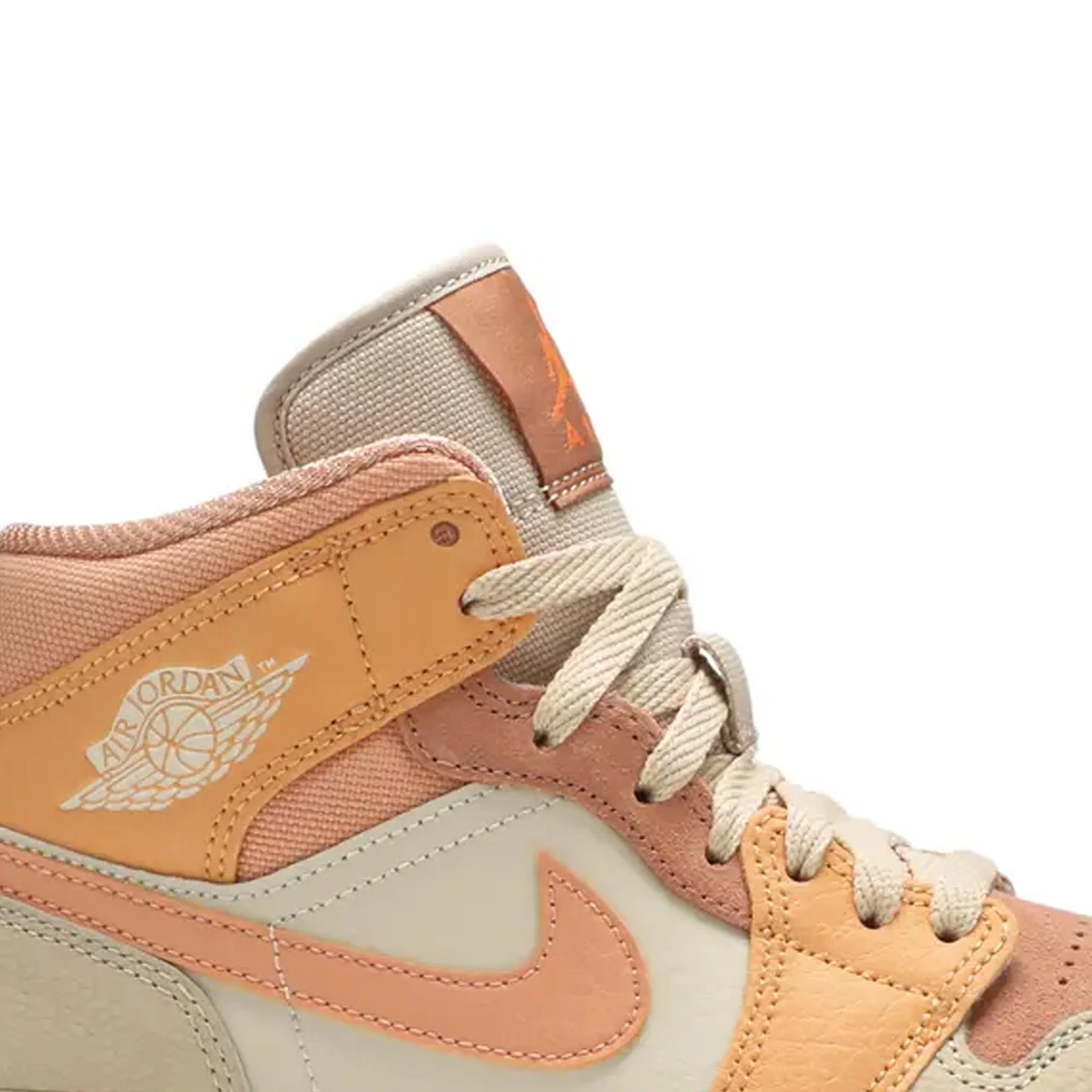 Air Jordan 1 Mid 'Apricot Orange' W - Image 6
