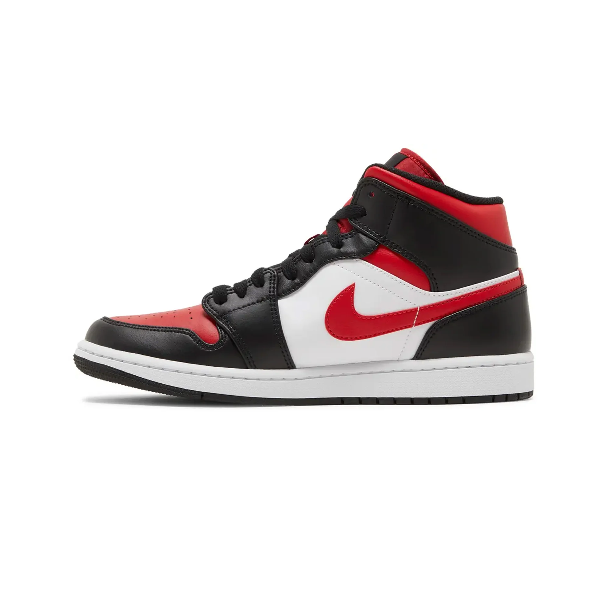 Air Jordan 1 Mid 'Bred Toe' GS (2022) - Image 3