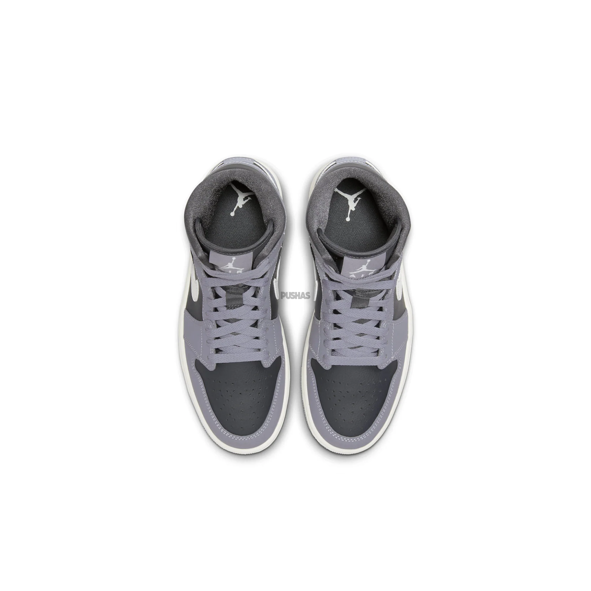Air Jordan 1 Mid 'Cement Grey' Women's (2023) - Image 4