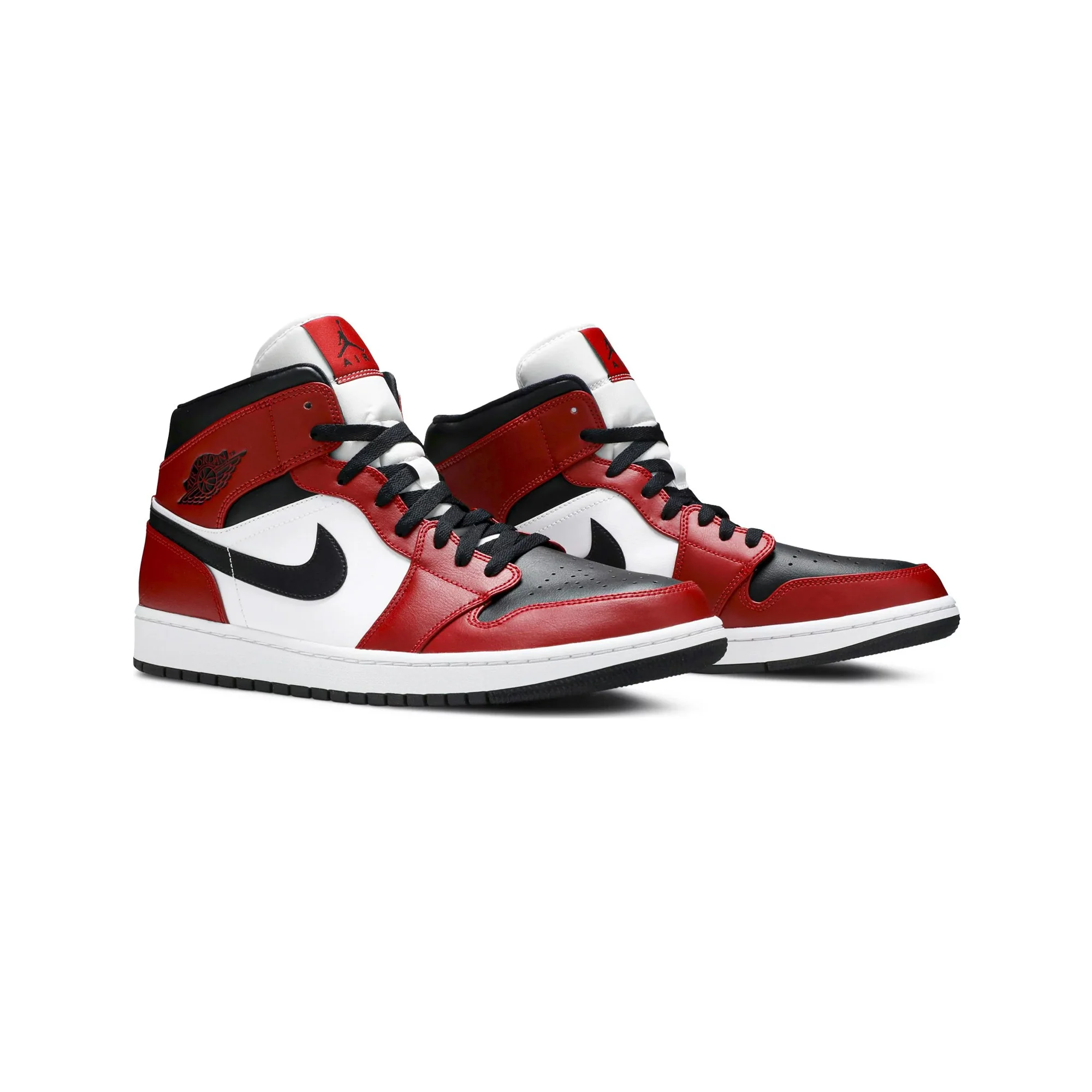 Air Jordan 1 Mid 'Chicago Black Toe' GS (2020) - Image 2
