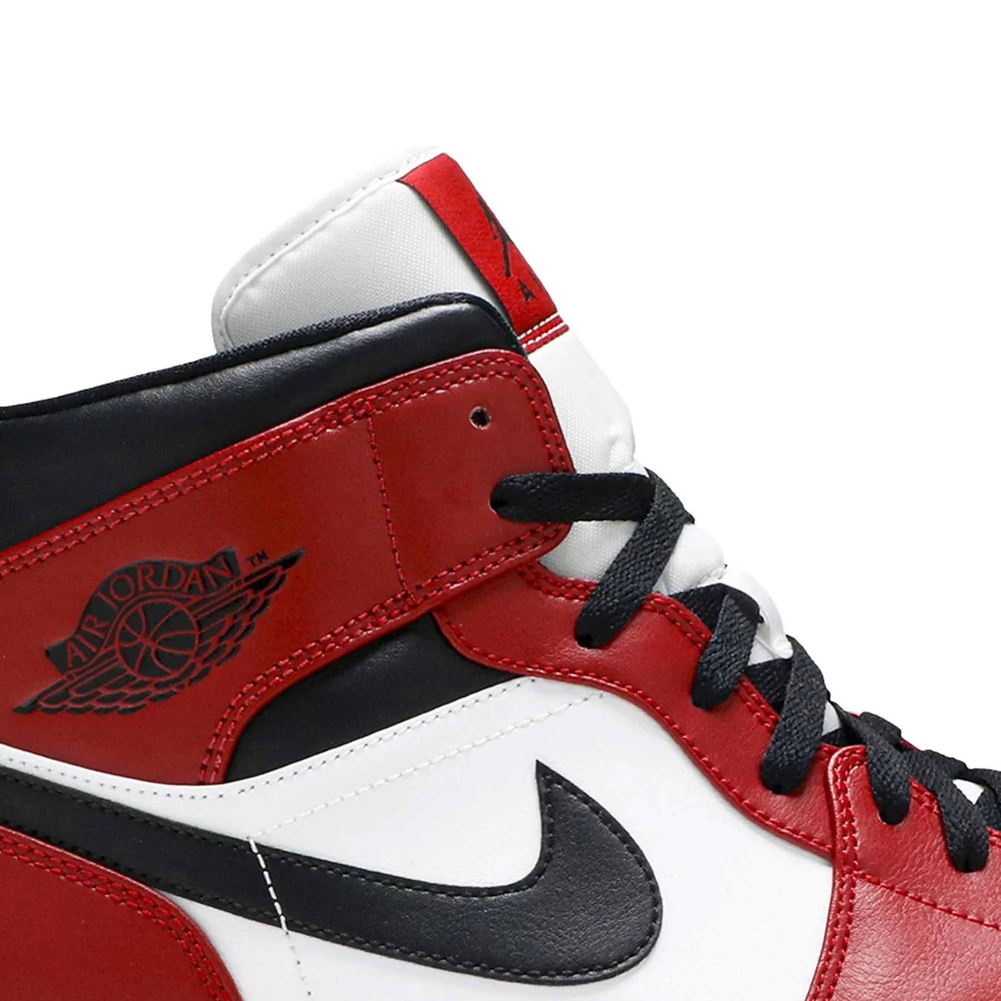 Air Jordan 1 Mid 'Chicago Black Toe' GS (2020) - Image 6