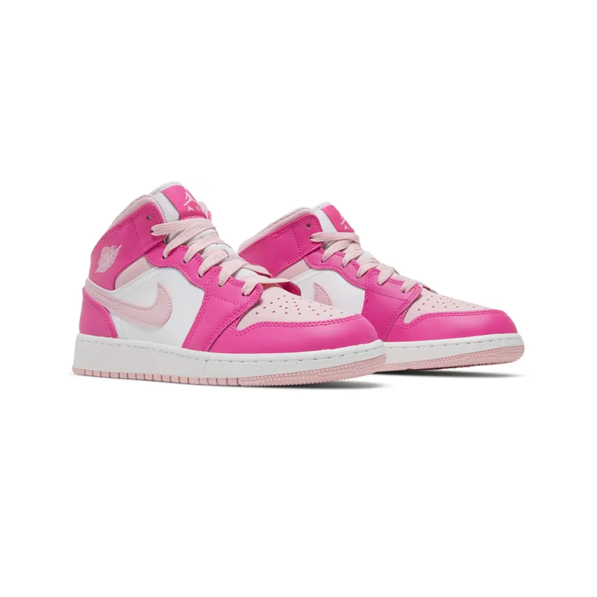 Air Jordan 1 Mid 'Fierce Pink' GS - Image 2