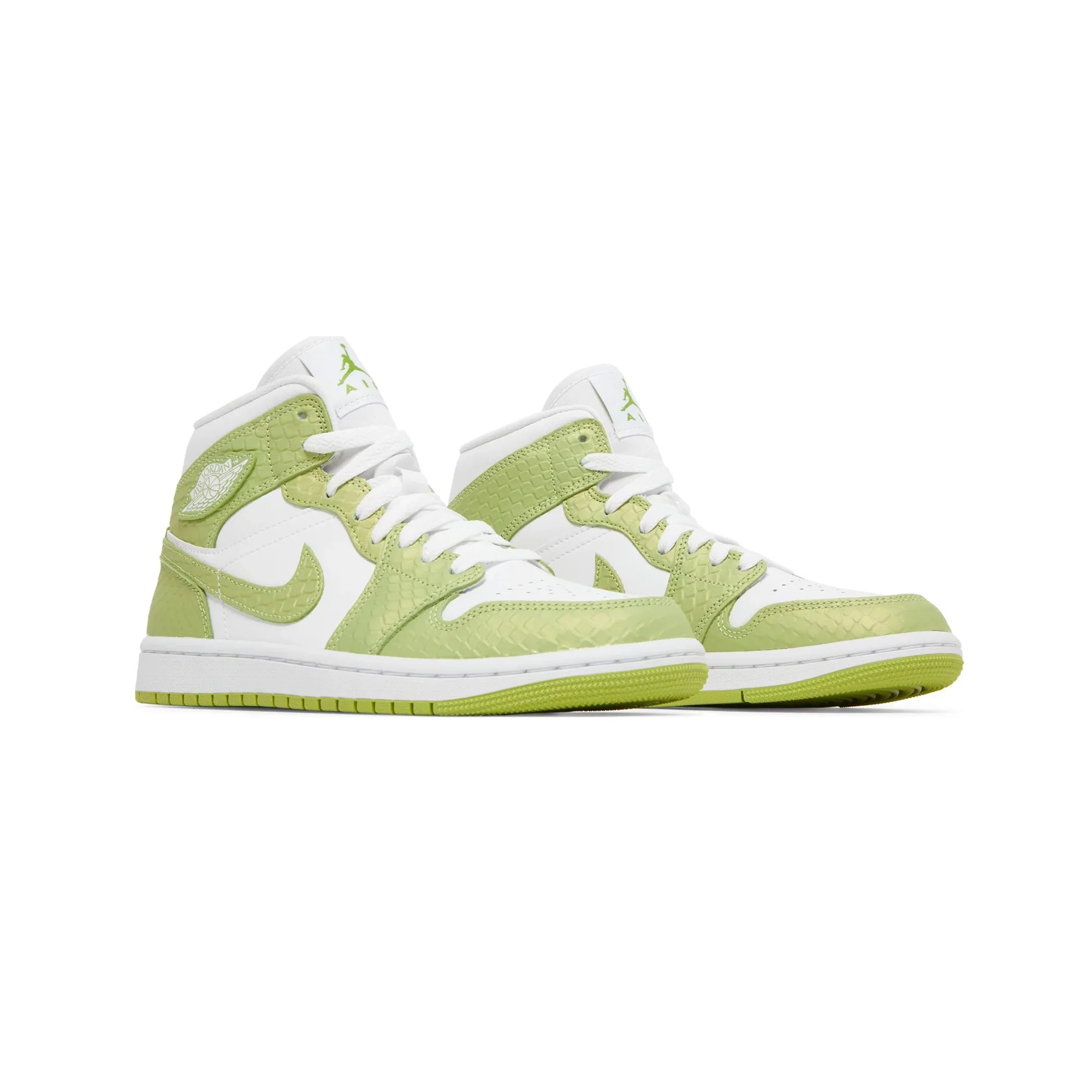 Air Jordan 1 Mid 'Green Python' W (2022) - Image 2