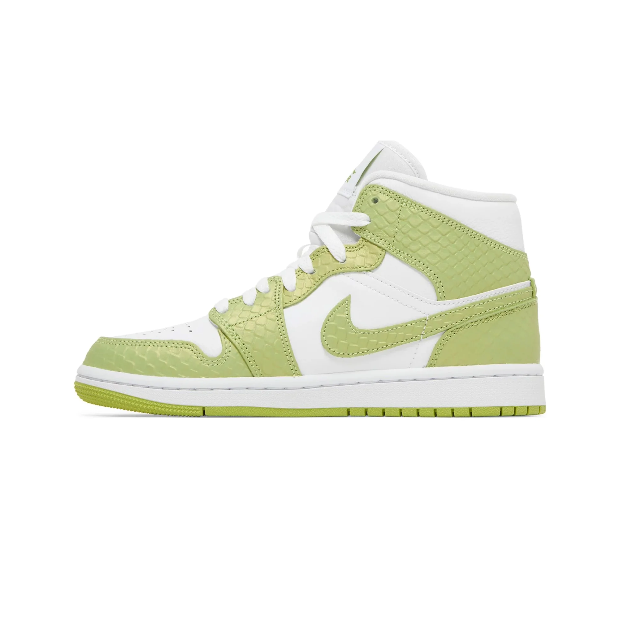 Air Jordan 1 Mid 'Green Python' W (2022) - Image 3