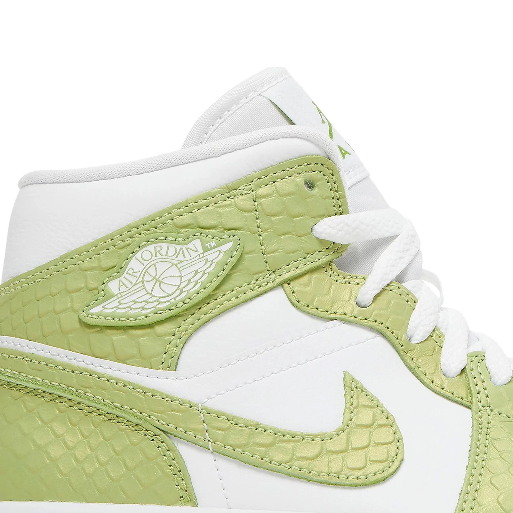 Air Jordan 1 Mid 'Green Python' W (2022) - Image 5