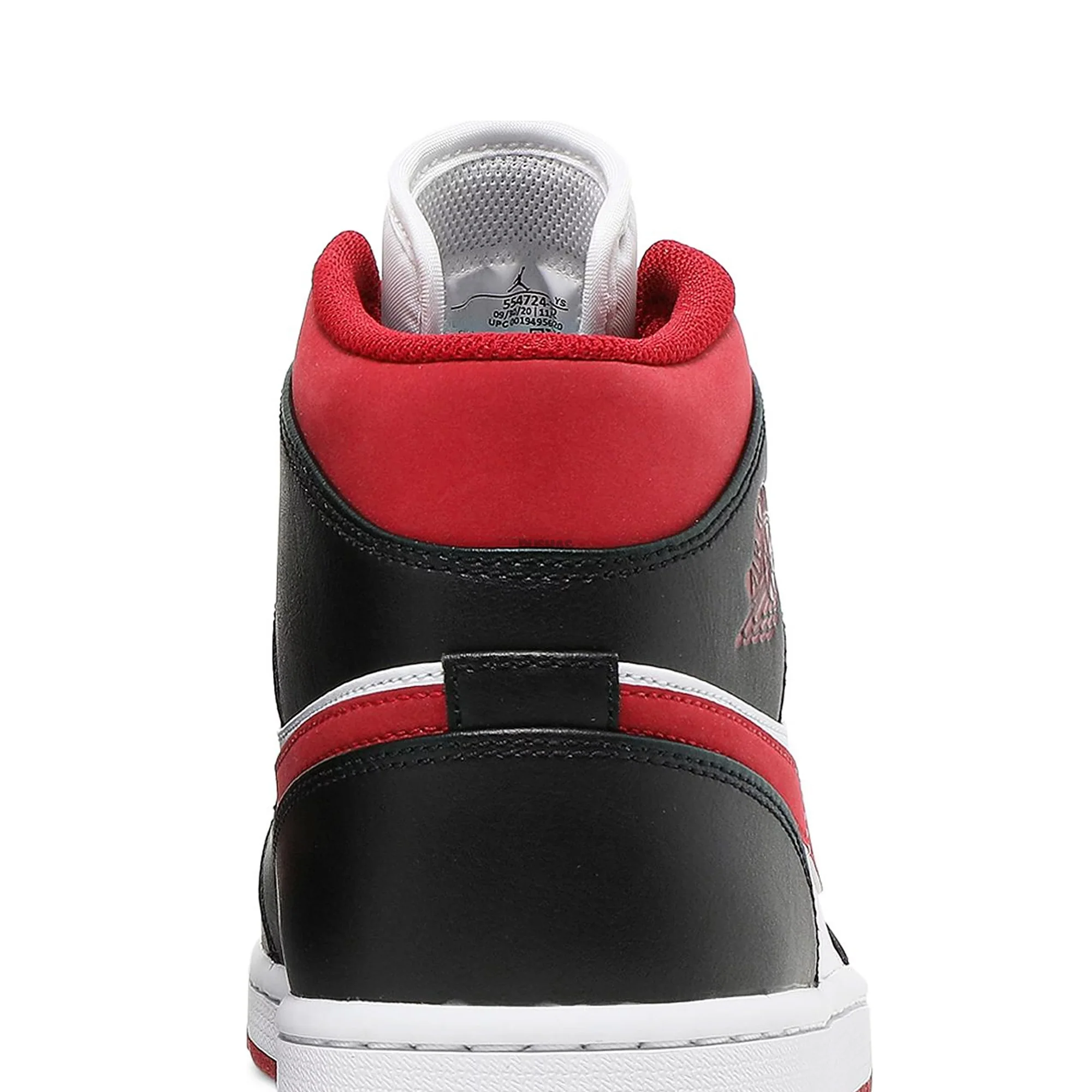 Air Jordan 1 Mid 'Gym Red Black White' - Image 4