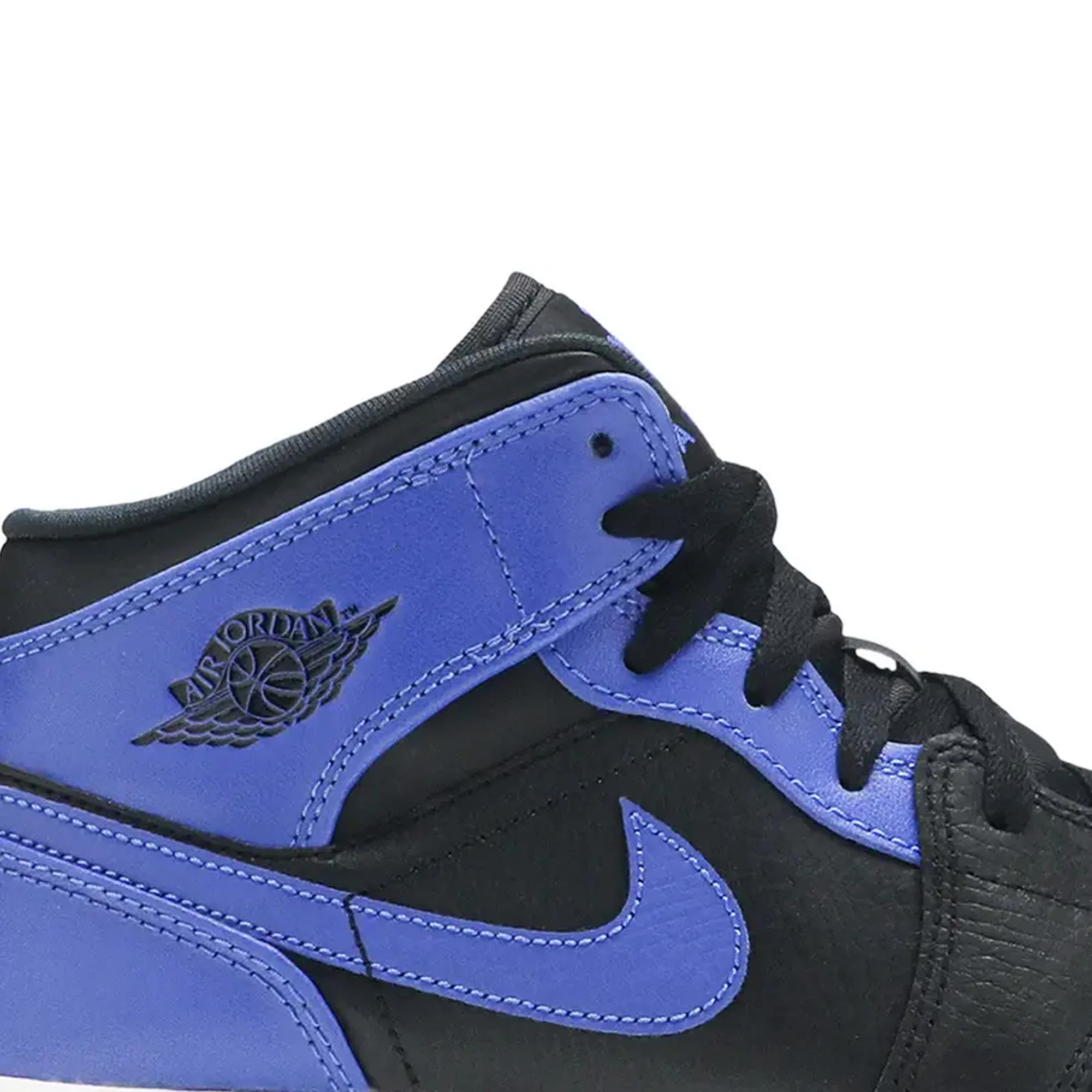 Air Jordan 1 Mid 'Hyper Royal' GS - Image 6