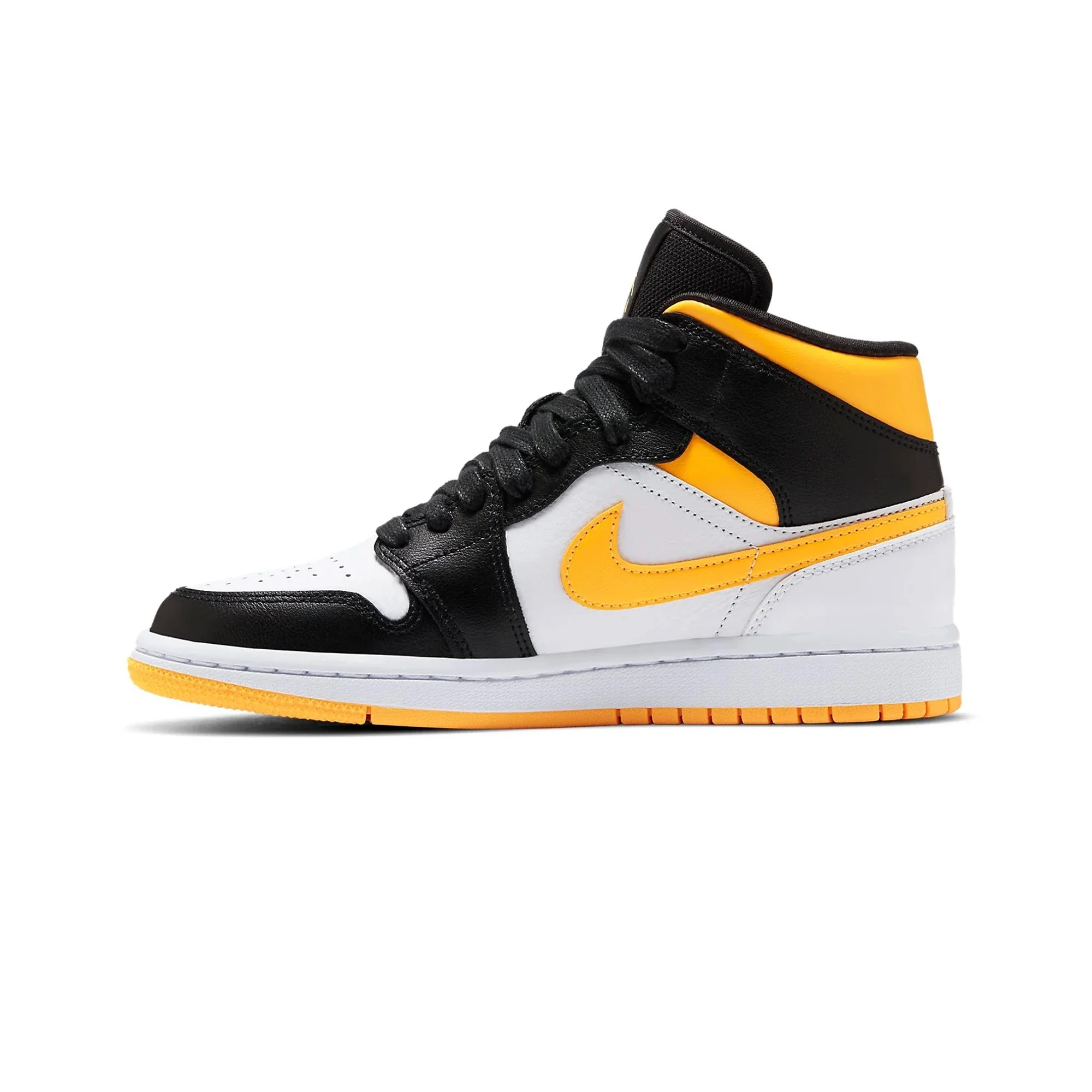 Air Jordan 1 Mid 'Laser Orange Black' Women's (2020) - Image 3
