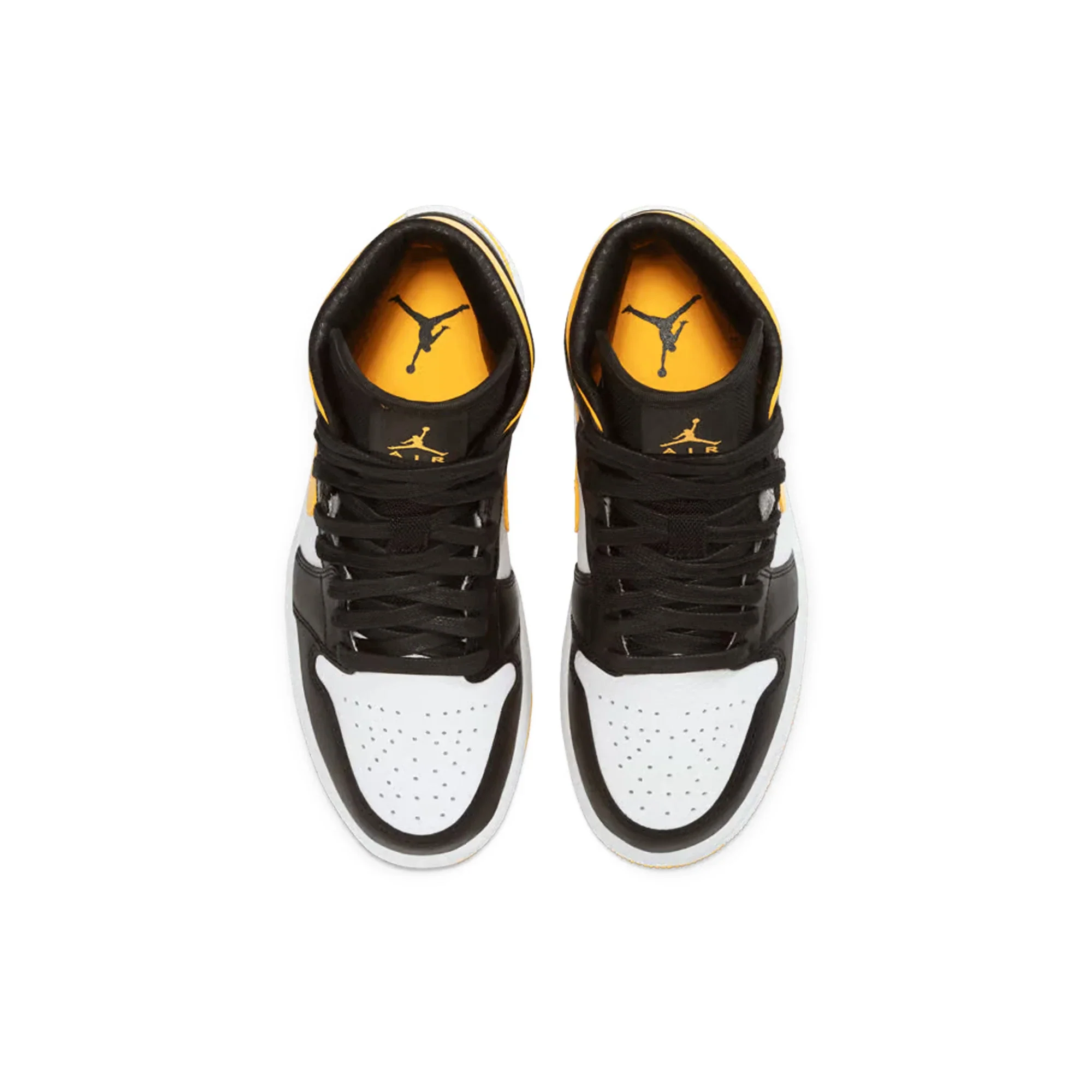 Air Jordan 1 Mid 'Laser Orange Black' Women's (2020) - Image 4