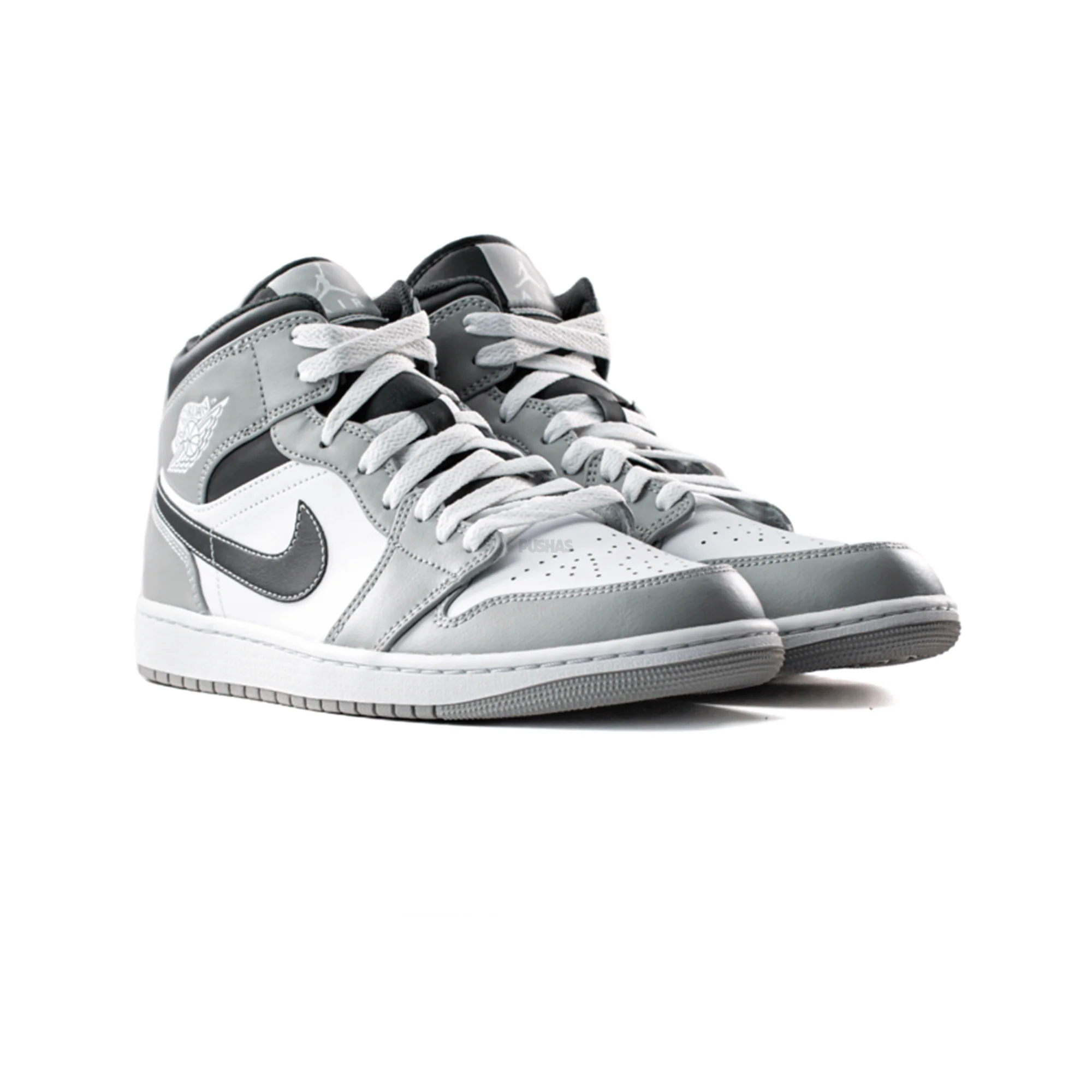 Air Jordan 1 Mid 'Light Smoke Grey Anthracite' (2022) - Image 2