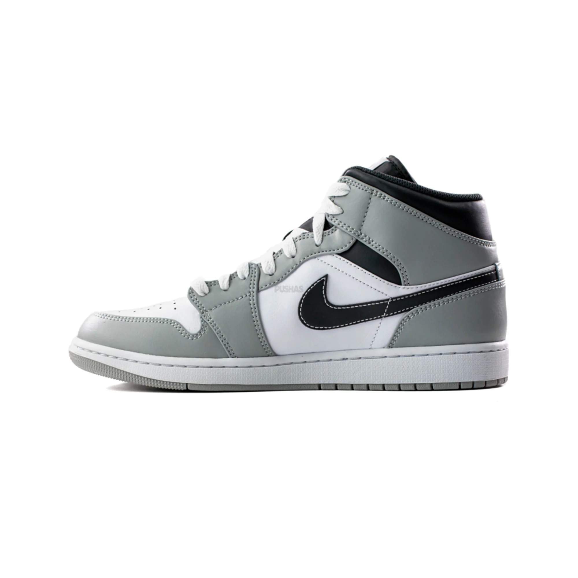 Air Jordan 1 Mid 'Light Smoke Grey Anthracite' (2022) - Image 3