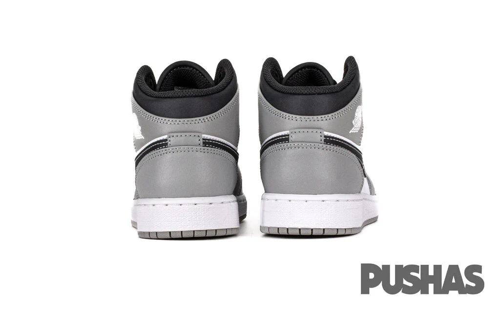 Air Jordan 1 Mid 'Light Smoke Grey Anthracite' GS (2022) - Image 4