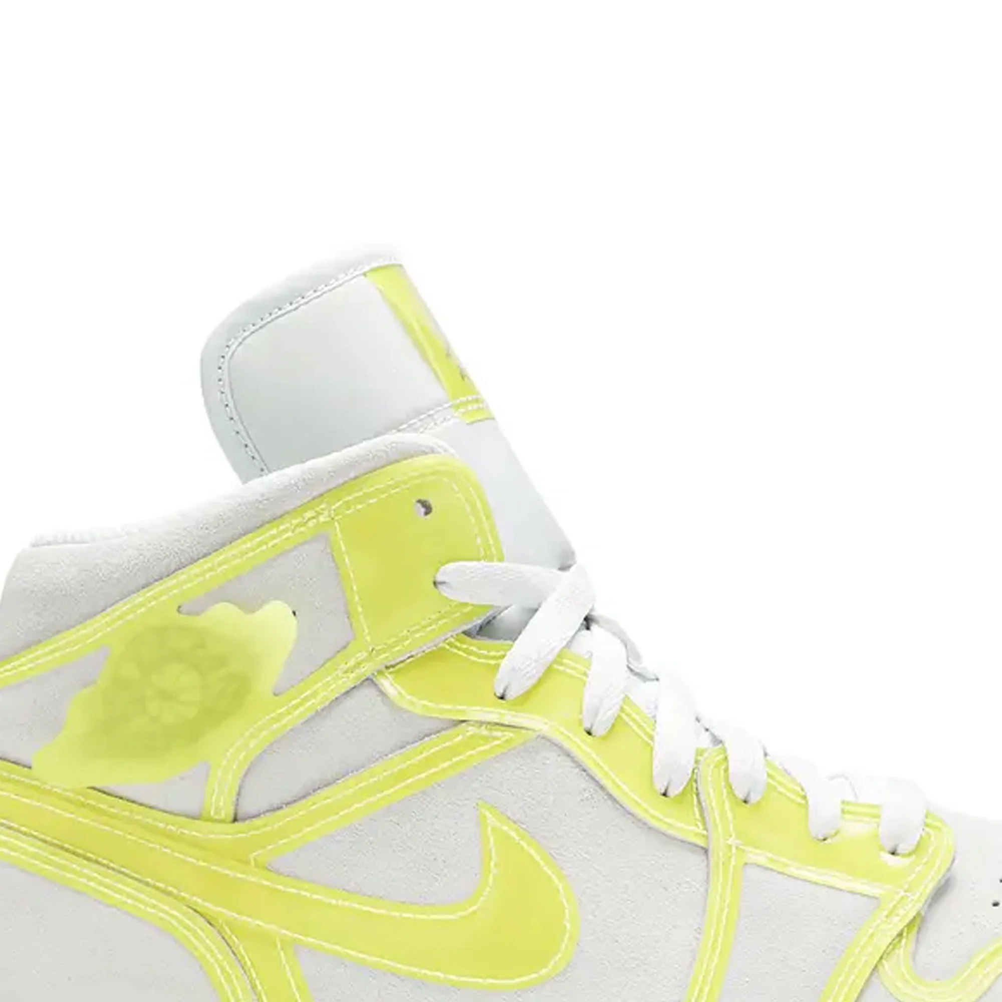 Air Jordan 1 Mid LX 'Off White Opti Yellow' W - Image 6