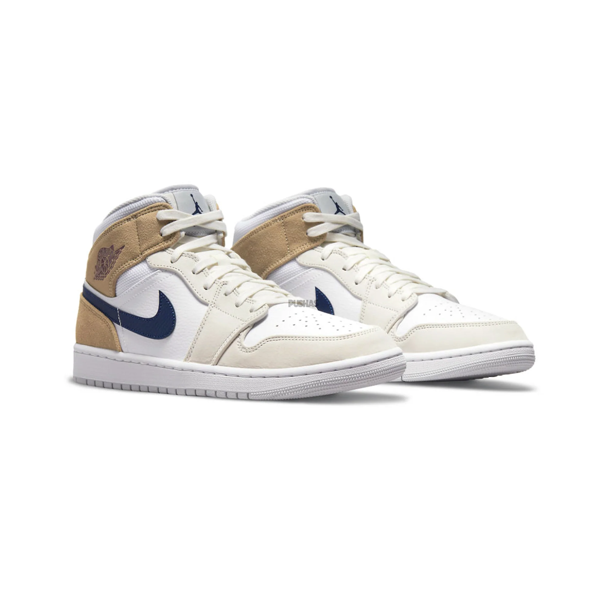 Air Jordan 1 Mid MEM2 'Tan Suede' (2021) - Image 2