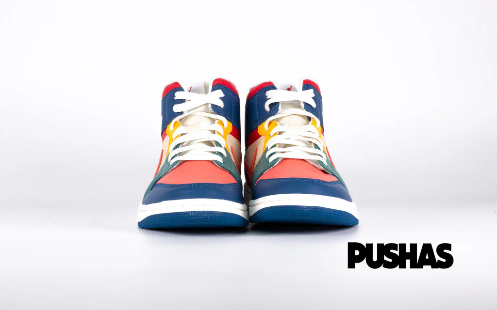 Air Jordan 1 Mid 'Multi Colour' W (2022) - Image 2
