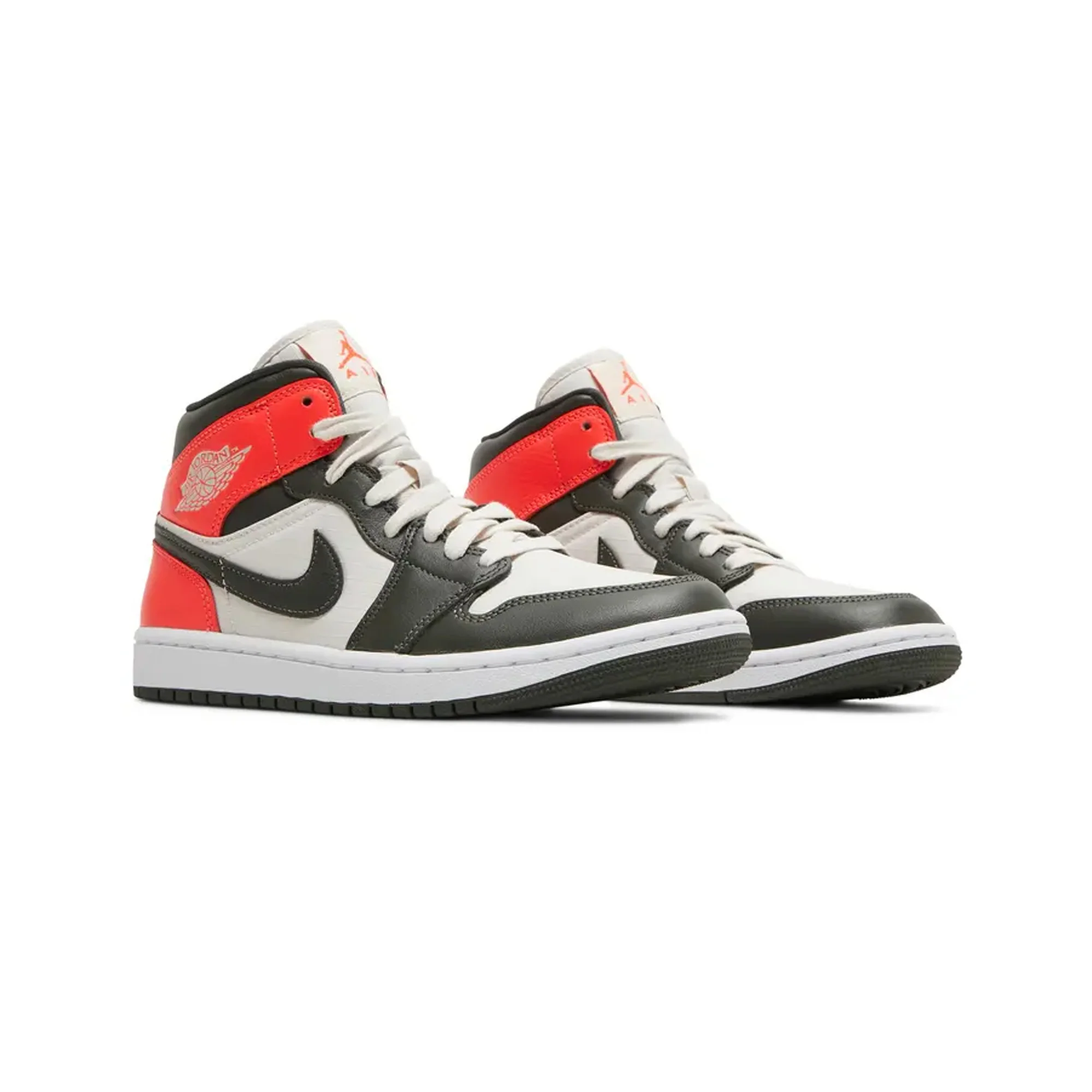 Air Jordan 1 Mid 'Newsprint Light Orewood Brown' W (2022) - Image 2