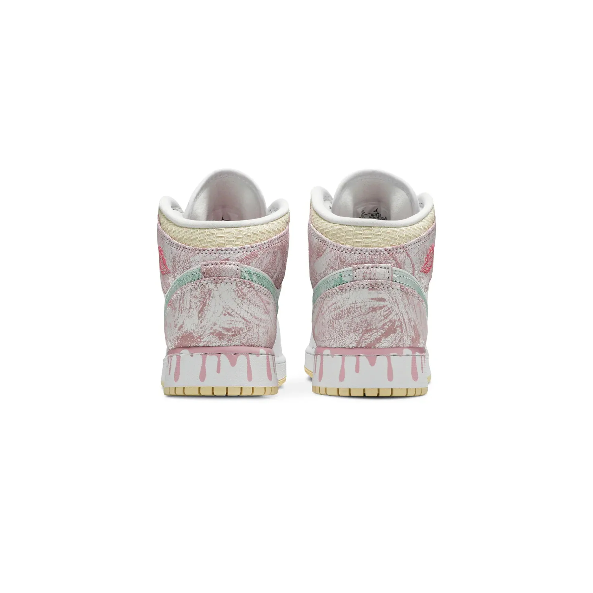 Air Jordan 1 Mid 'Paint Drip' GS - Image 4
