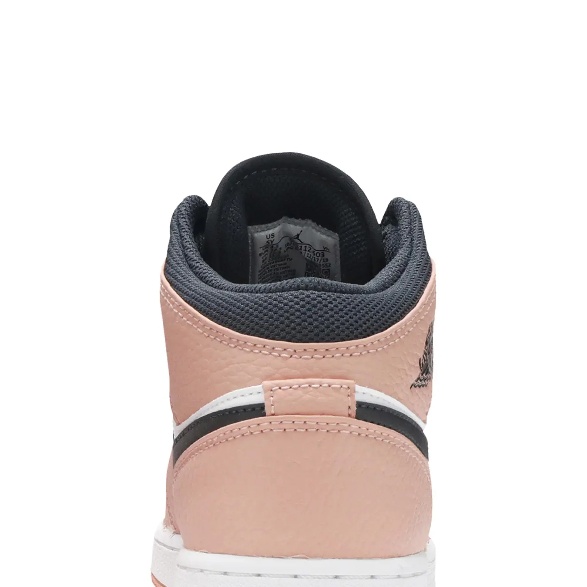 Air Jordan 1 Mid 'Pink Quartz' GS - Image 7