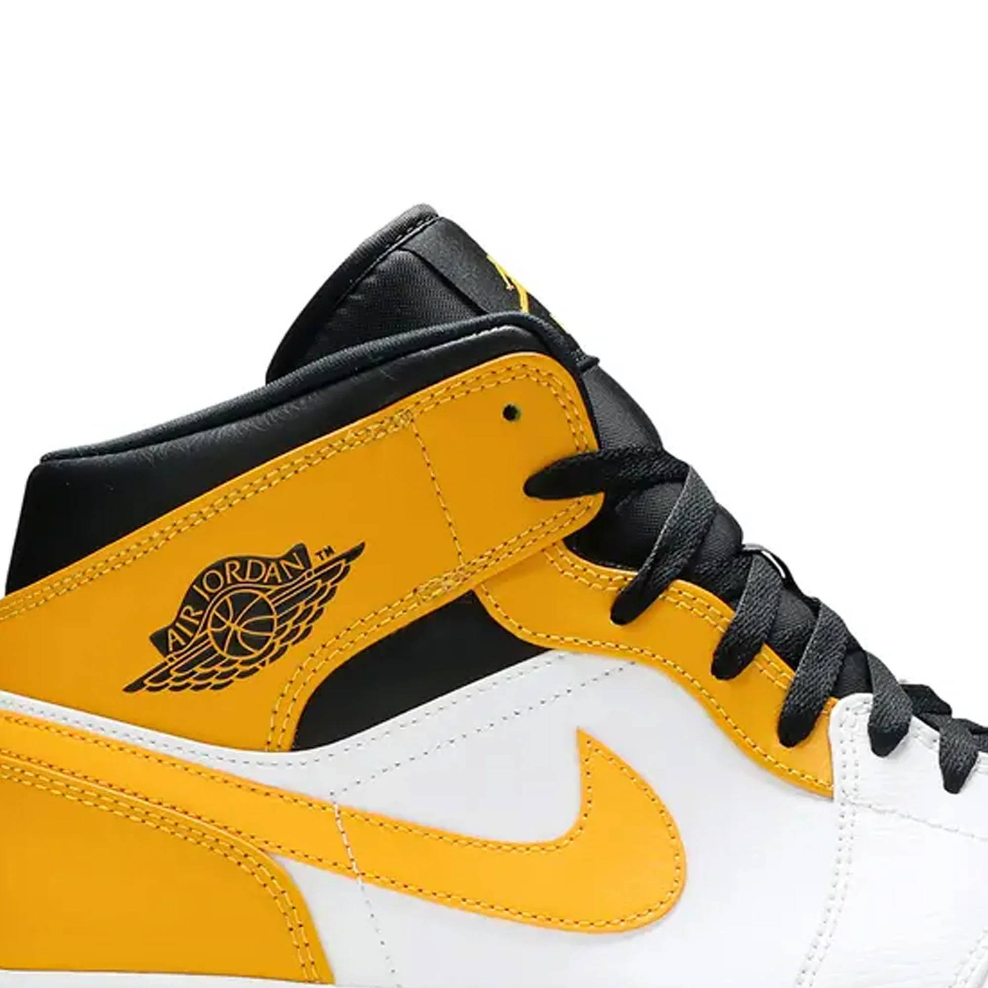 Air Jordan 1 Mid 'University Gold' - Image 6