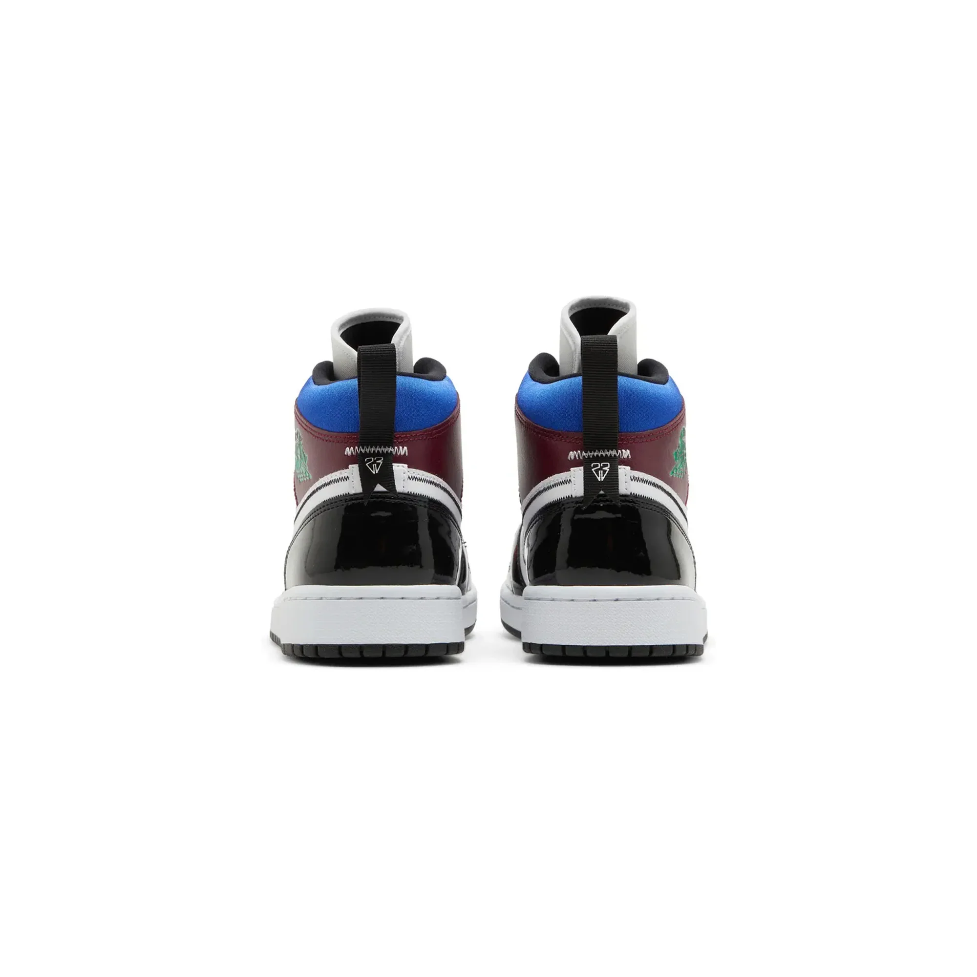Air Jordan 1 Mid W SE 'Black White Multi-Color' - Image 4