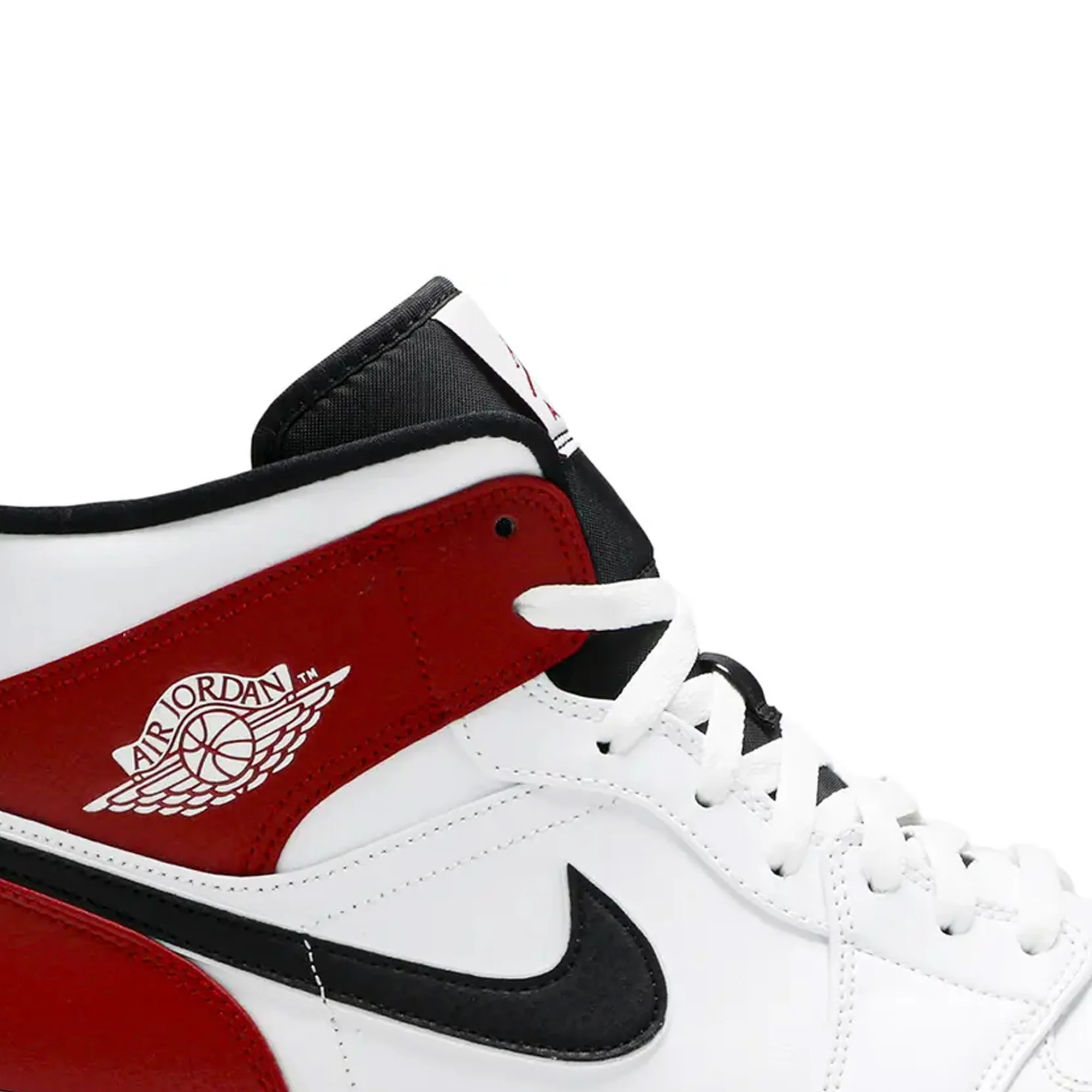 Air Jordan 1 Mid 'White Black Gym Red' (2019) - Image 7