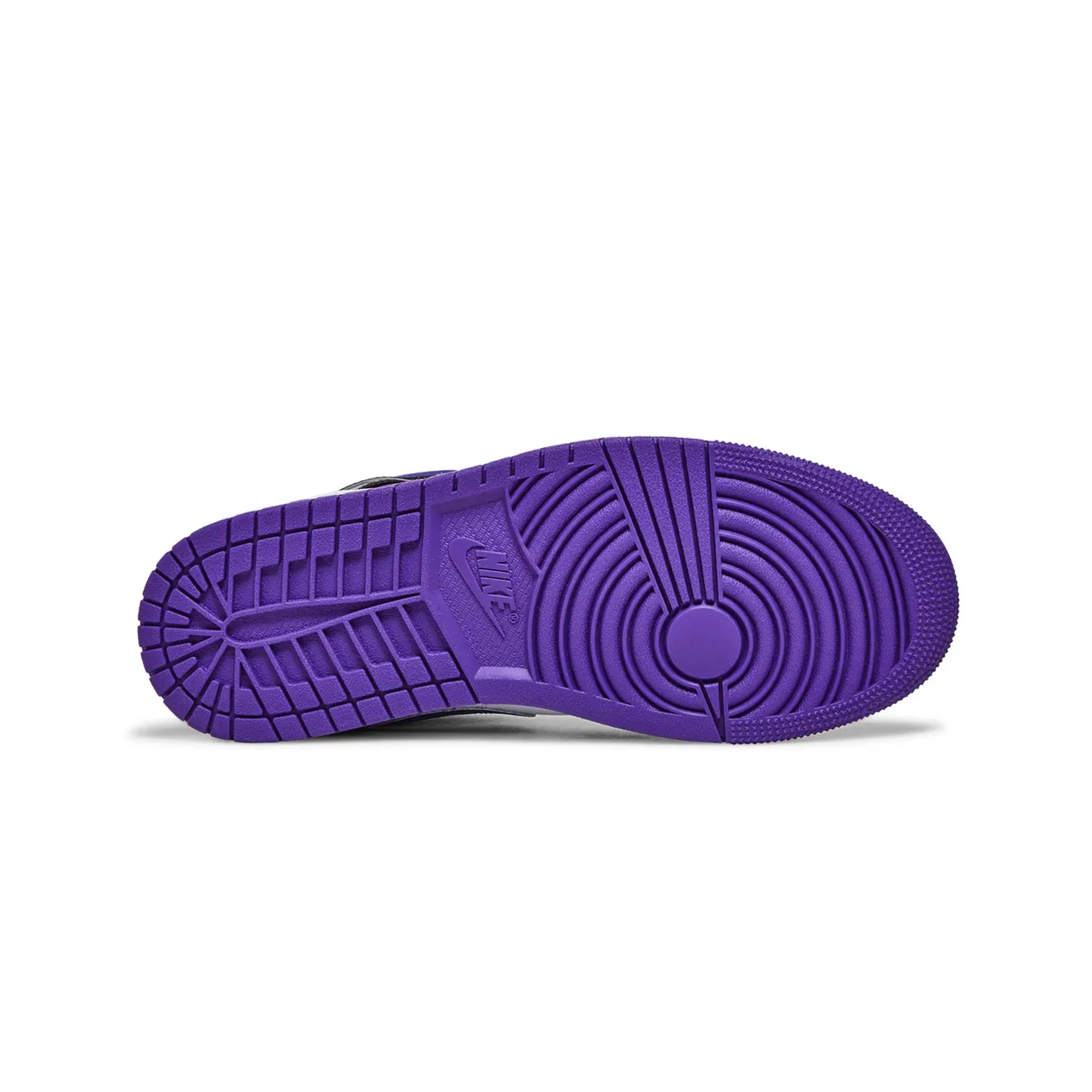 Air Jordan 1 Mid 'White Black Purple' (2022) - Image 5