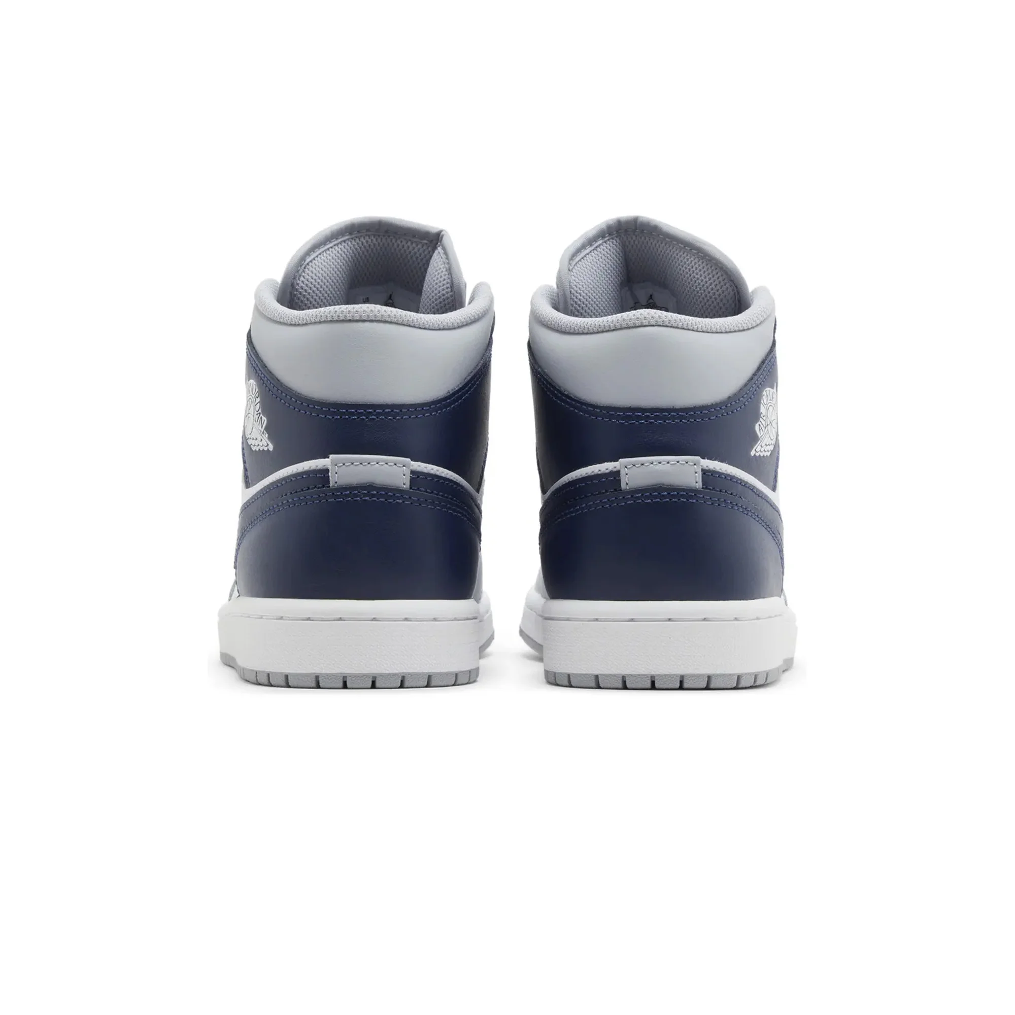 Air Jordan 1 Mid 'Wolf Grey Midnight Navy' (2024) - Image 4