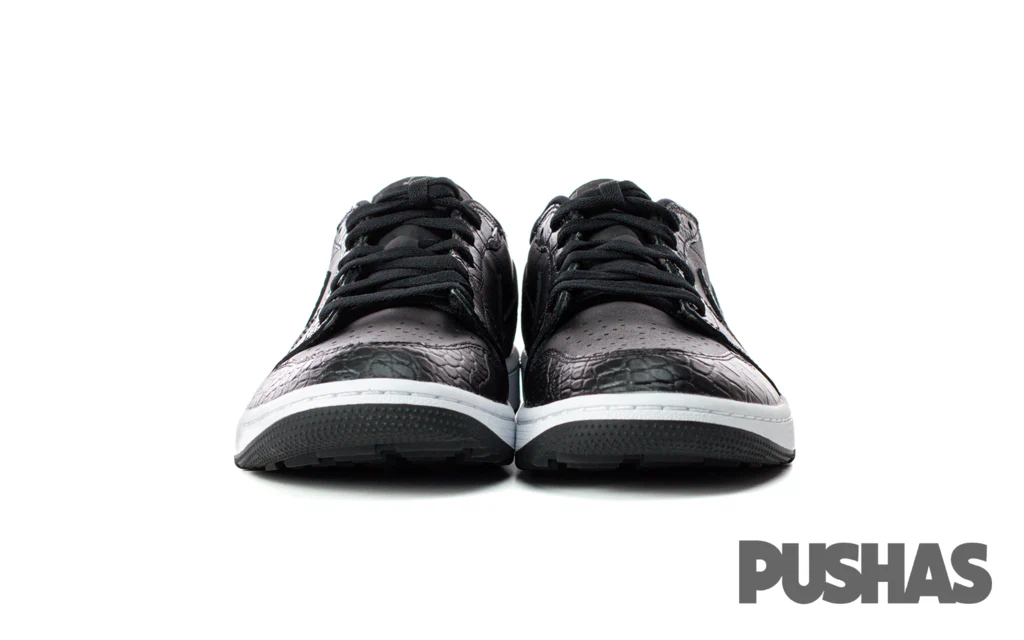 Air Jordan 1 Retro Low Golf 'Black Croc' (2023) - Image 4