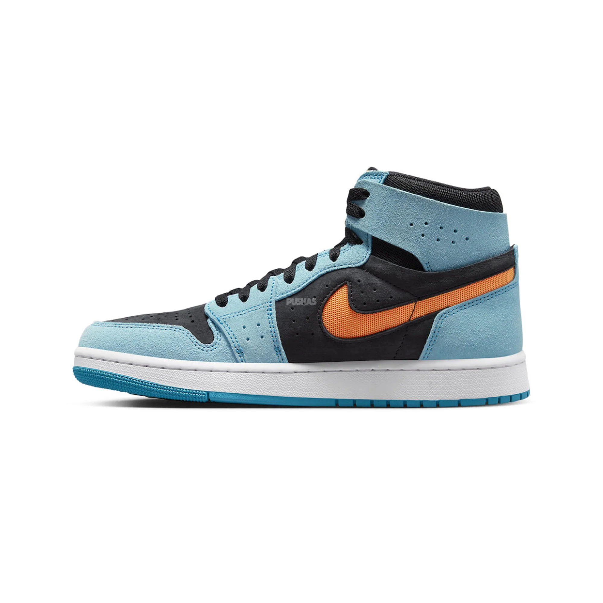 Air Jordan 1 Zoom CMFT 2 'Bleached Aqua Bright Citrus' (2023) - Image 3