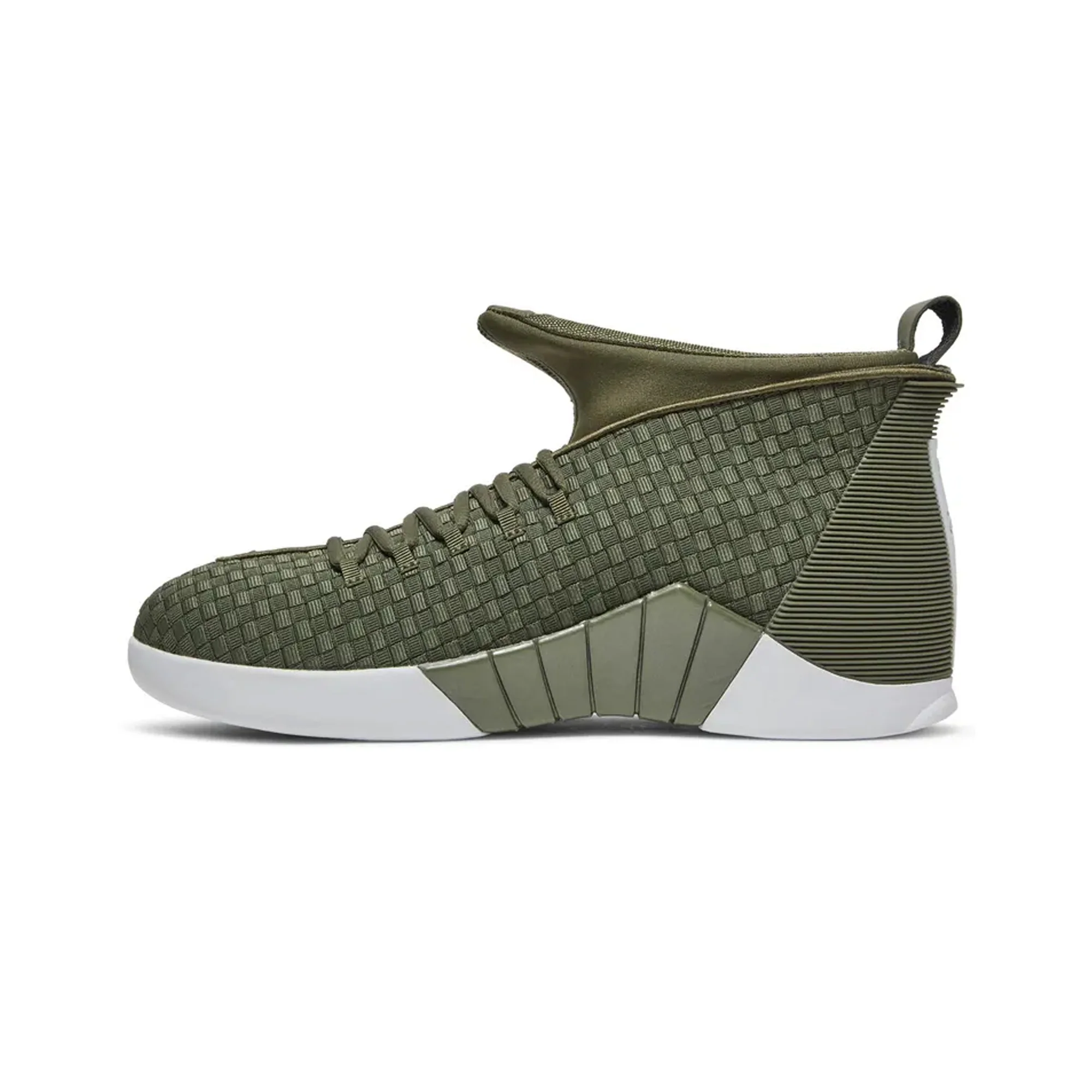 Air Jordan 15 x PSNY 'Woven Olive' - Image 3