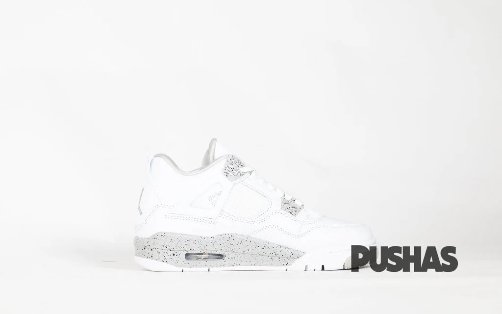 Air Jordan 4 'White Oreo' (2021) GS - Image 4