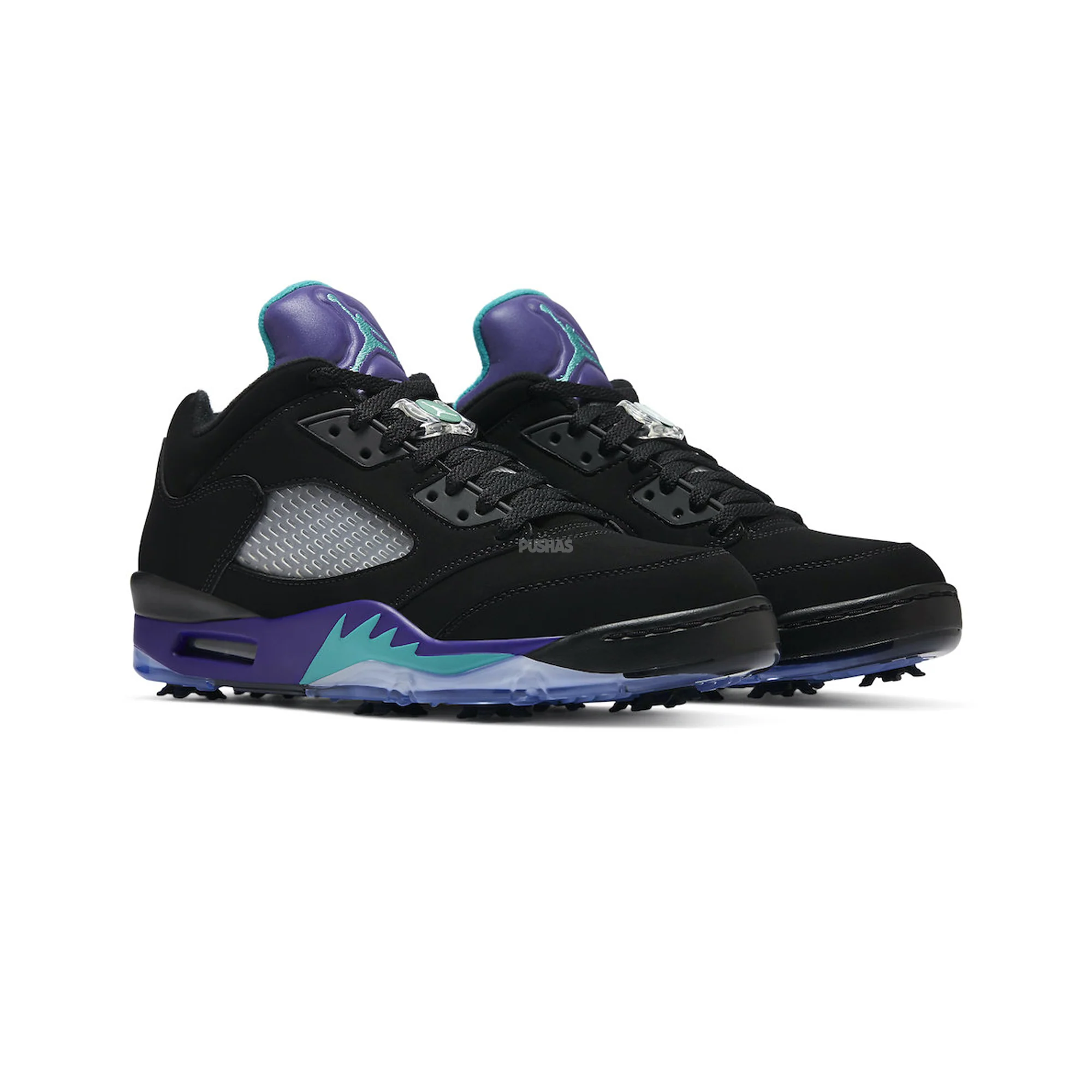 Air Jordan 5 Retro Low Golf 'Black Grape' (2020) - Image 2