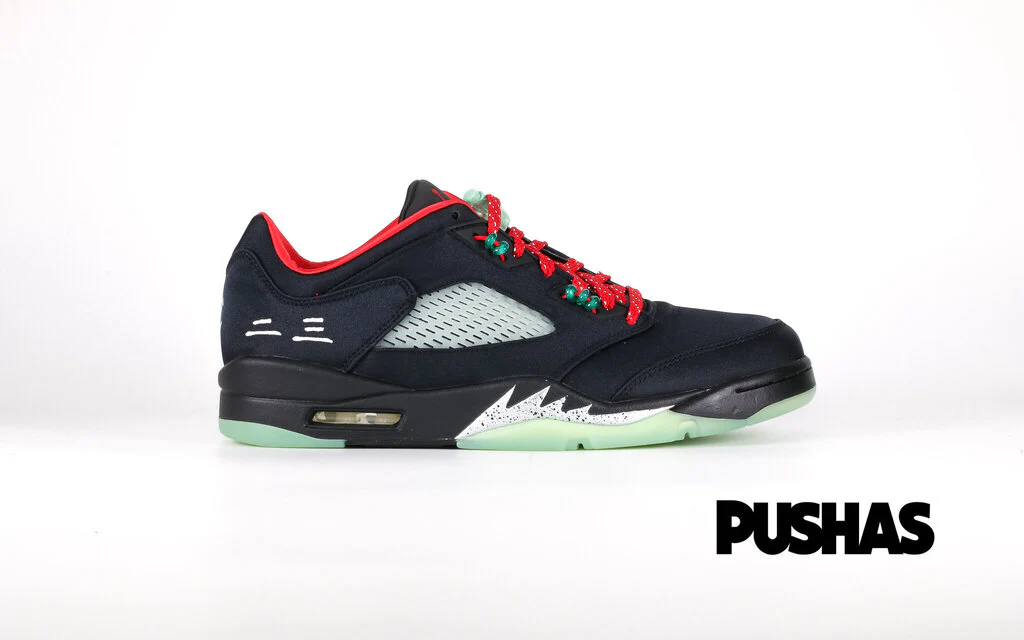 Air Jordan 5 Retro Low x CLOT 'Jade' (2022) - Image 5