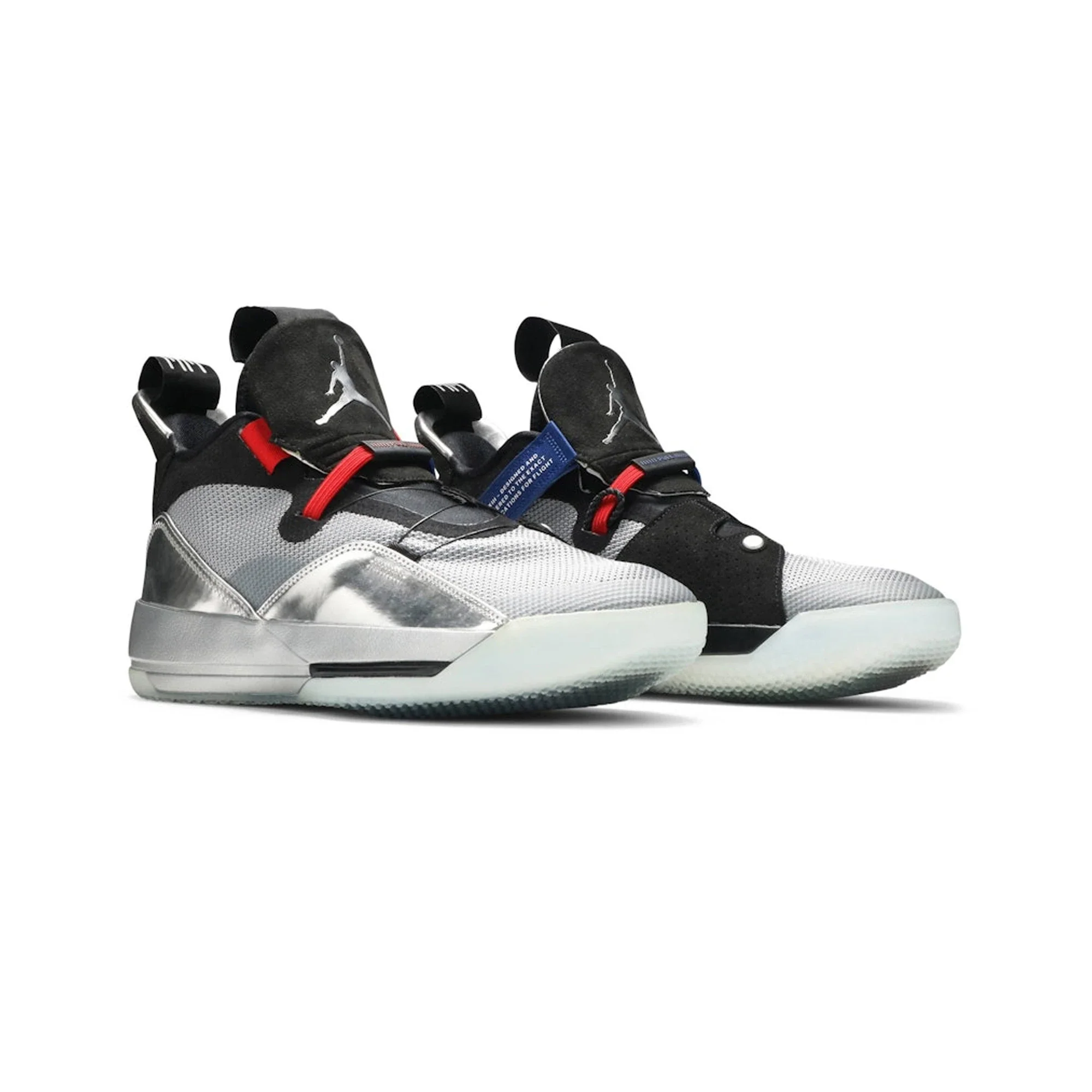 Air Jordan XXXIII 'Metallic Silver Black All-Star' (2019) - Image 2