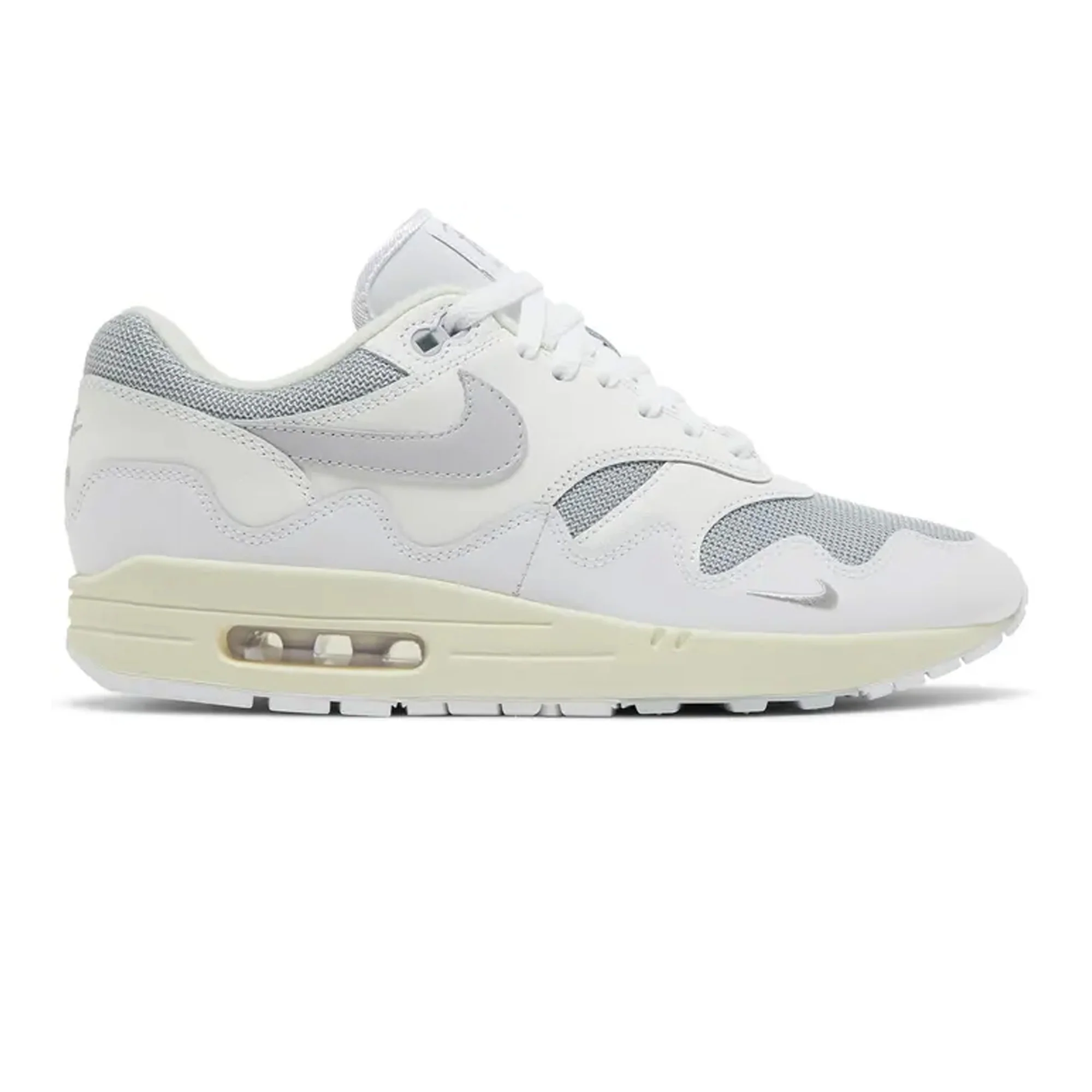 Nike Air Max 1 Patta Waves x Pure Platinum White' (2022)