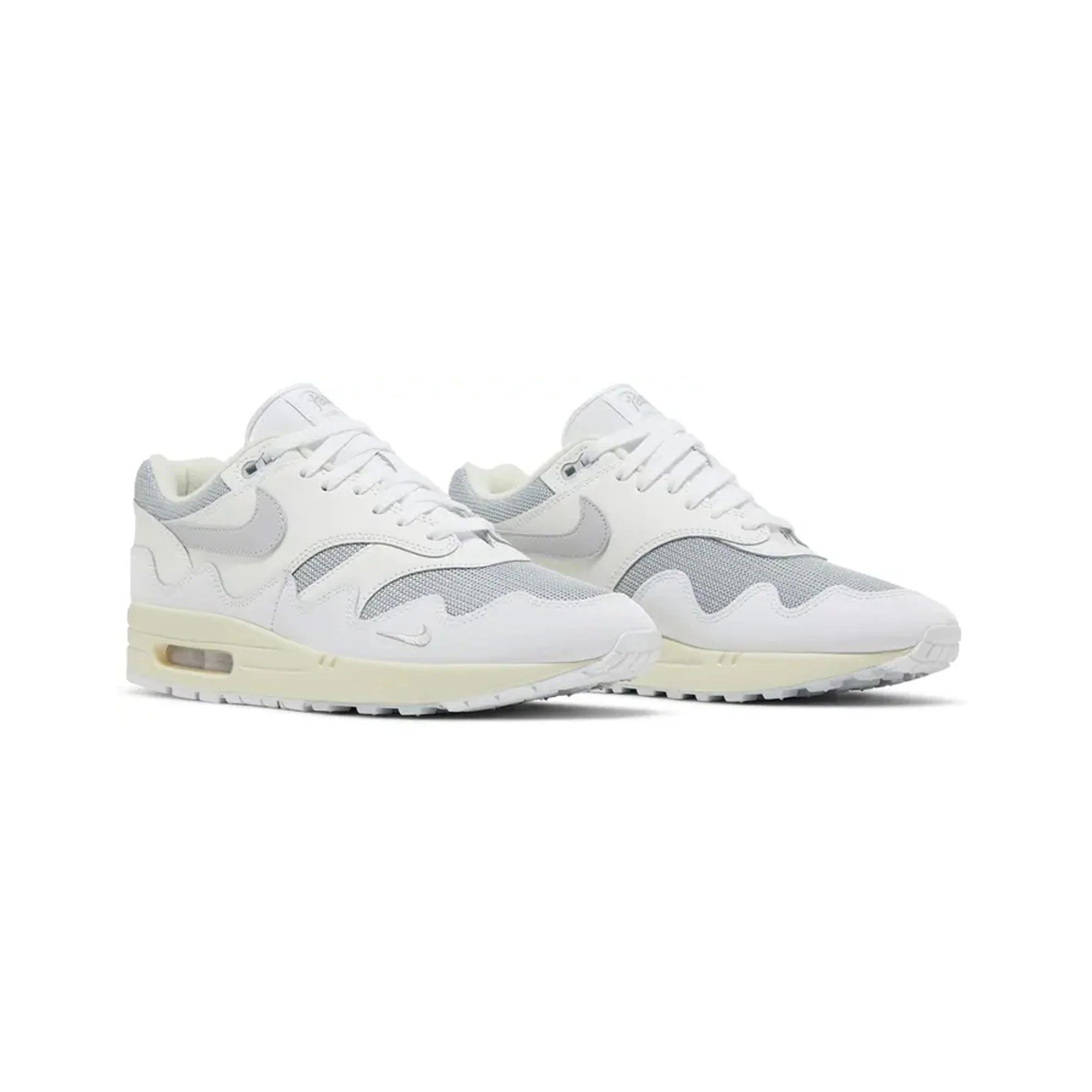 Nike Air Max 1 Patta Waves x Pure Platinum White' (2022) - Image 2